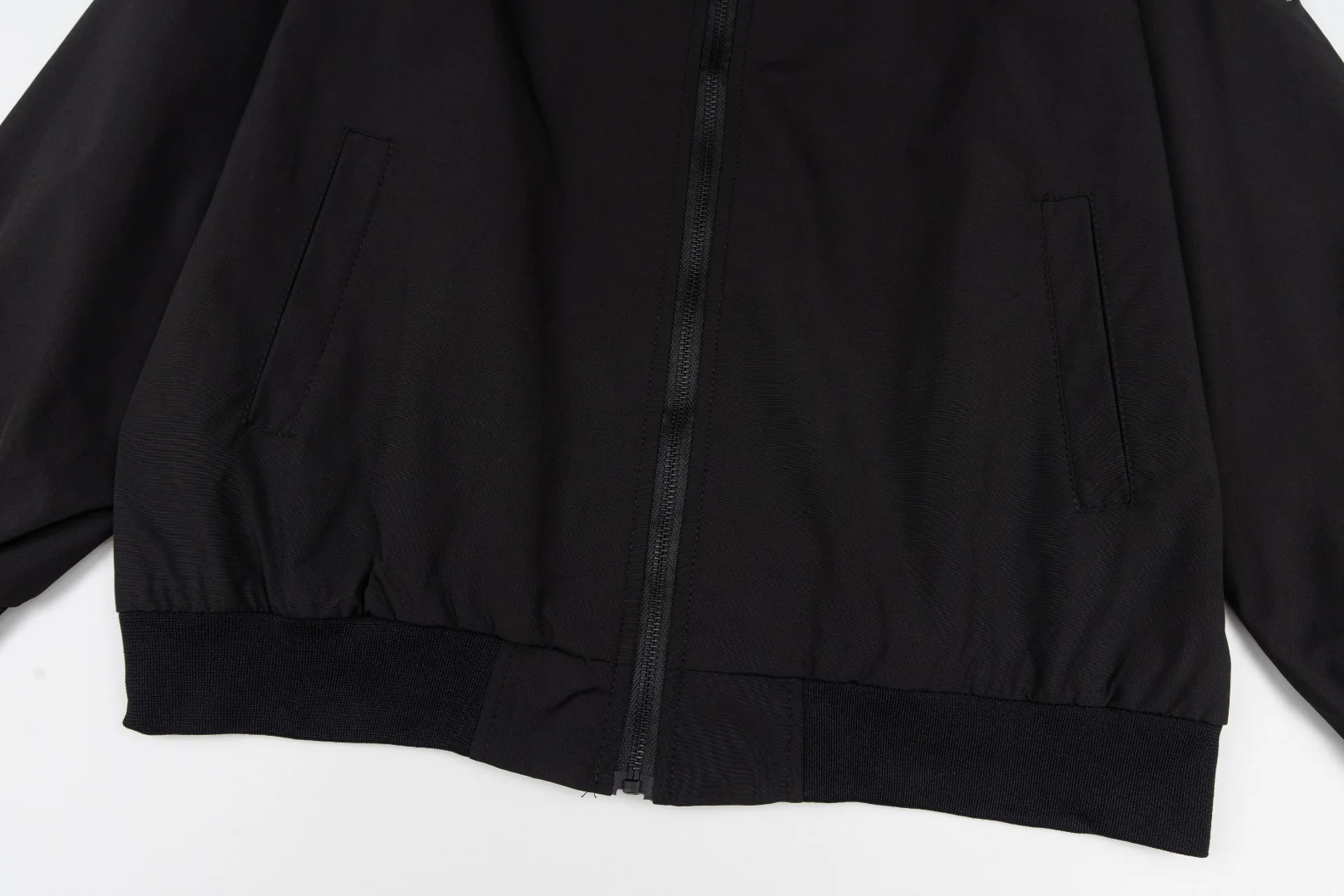 Embroidered stand collar jacket