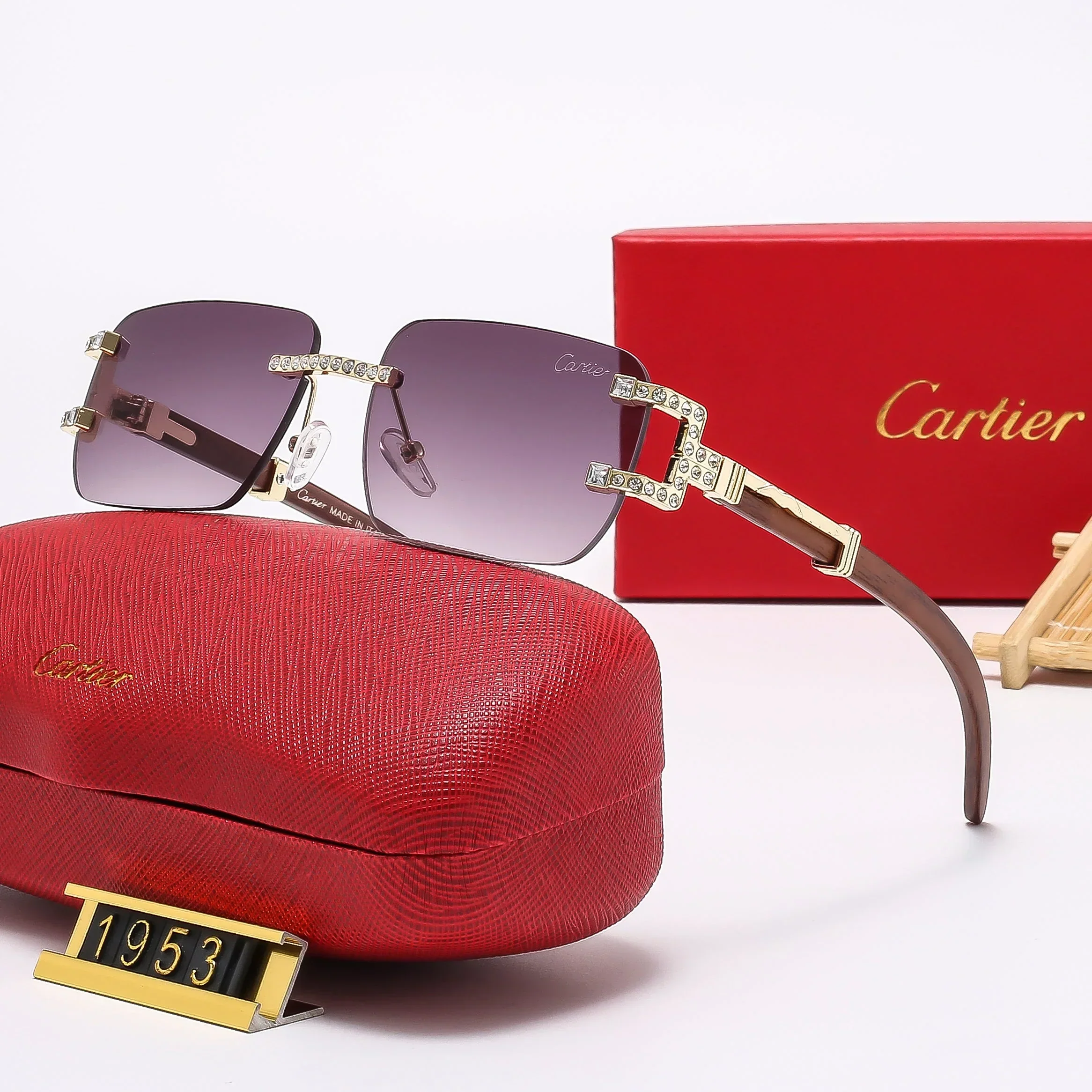 6 Colors Dimond Sunglasses—1953