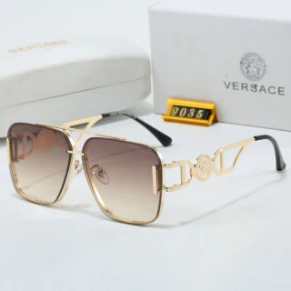 Hot sale metal full frame square sunglasses 9035