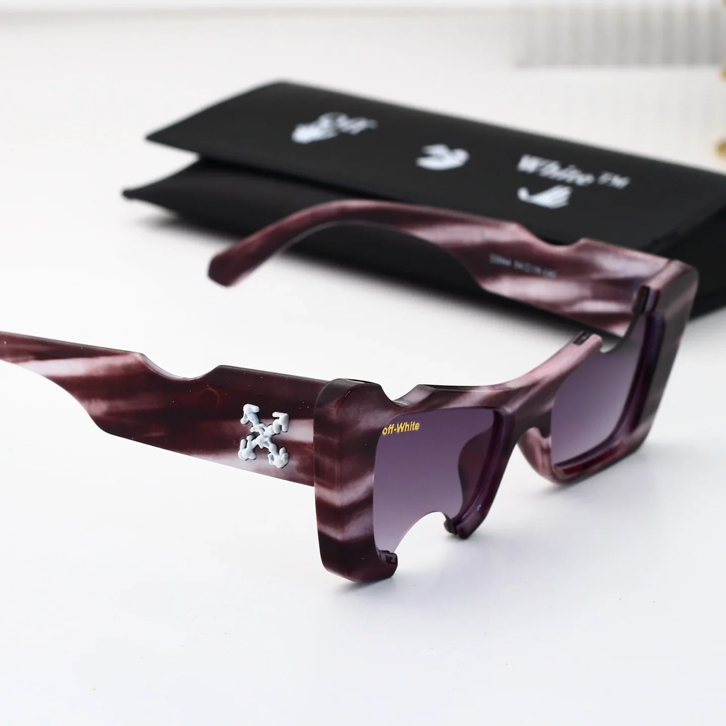 5 colors trendy plain sunglasses  32045
