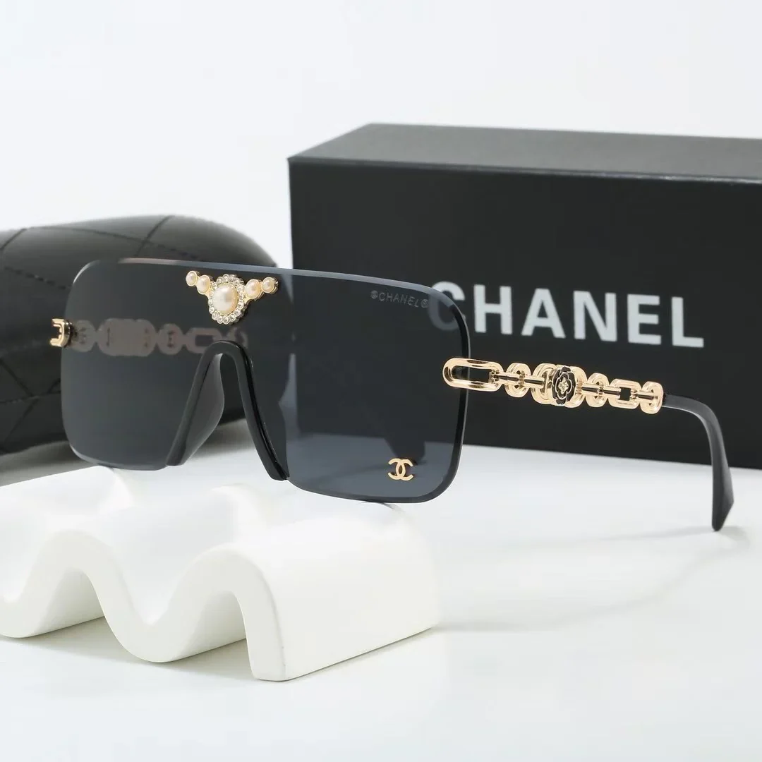 Half frame metal sunglasses
