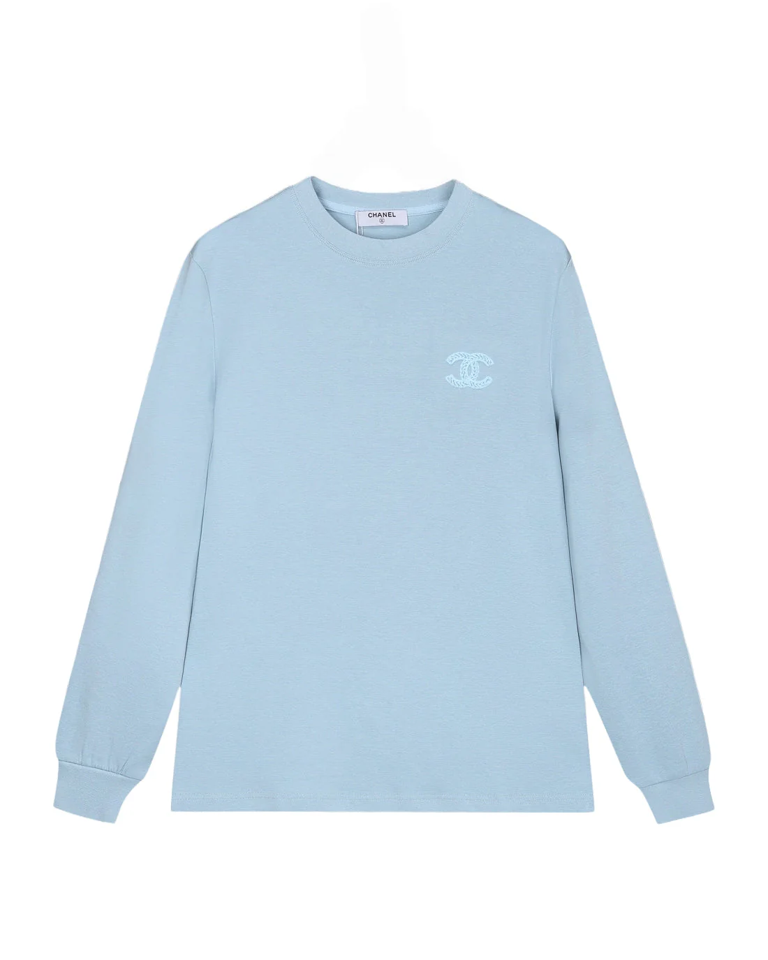 Embroidered cotton sweatshirt