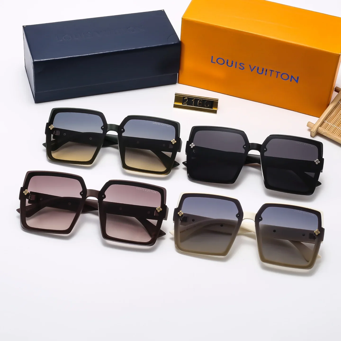 4 colors of fashionable and popular sunglasses  2168