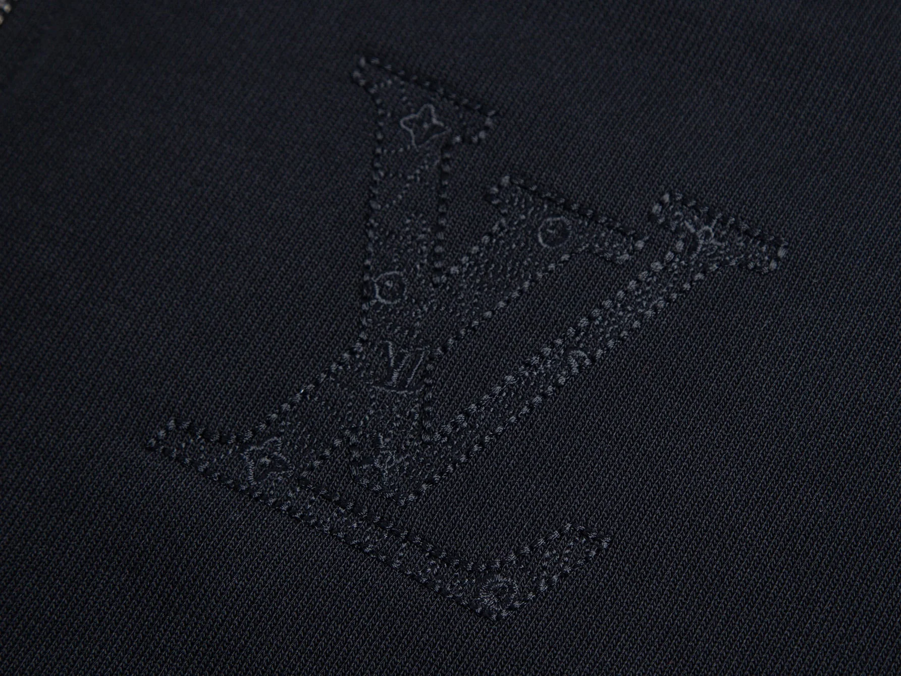 Double-sided embroidery stand-up collar jacket