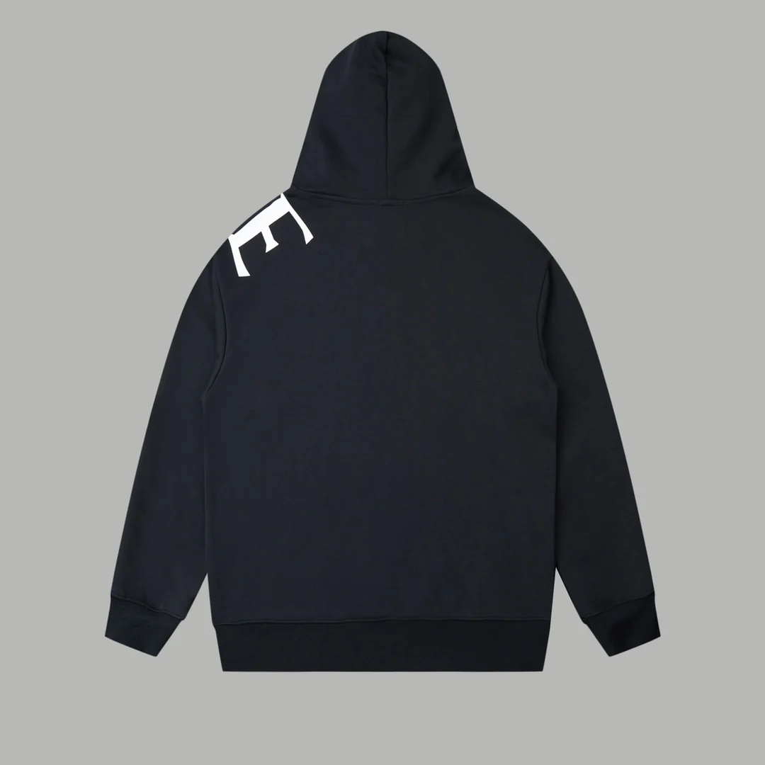Printing cotton hooded sweatshirt