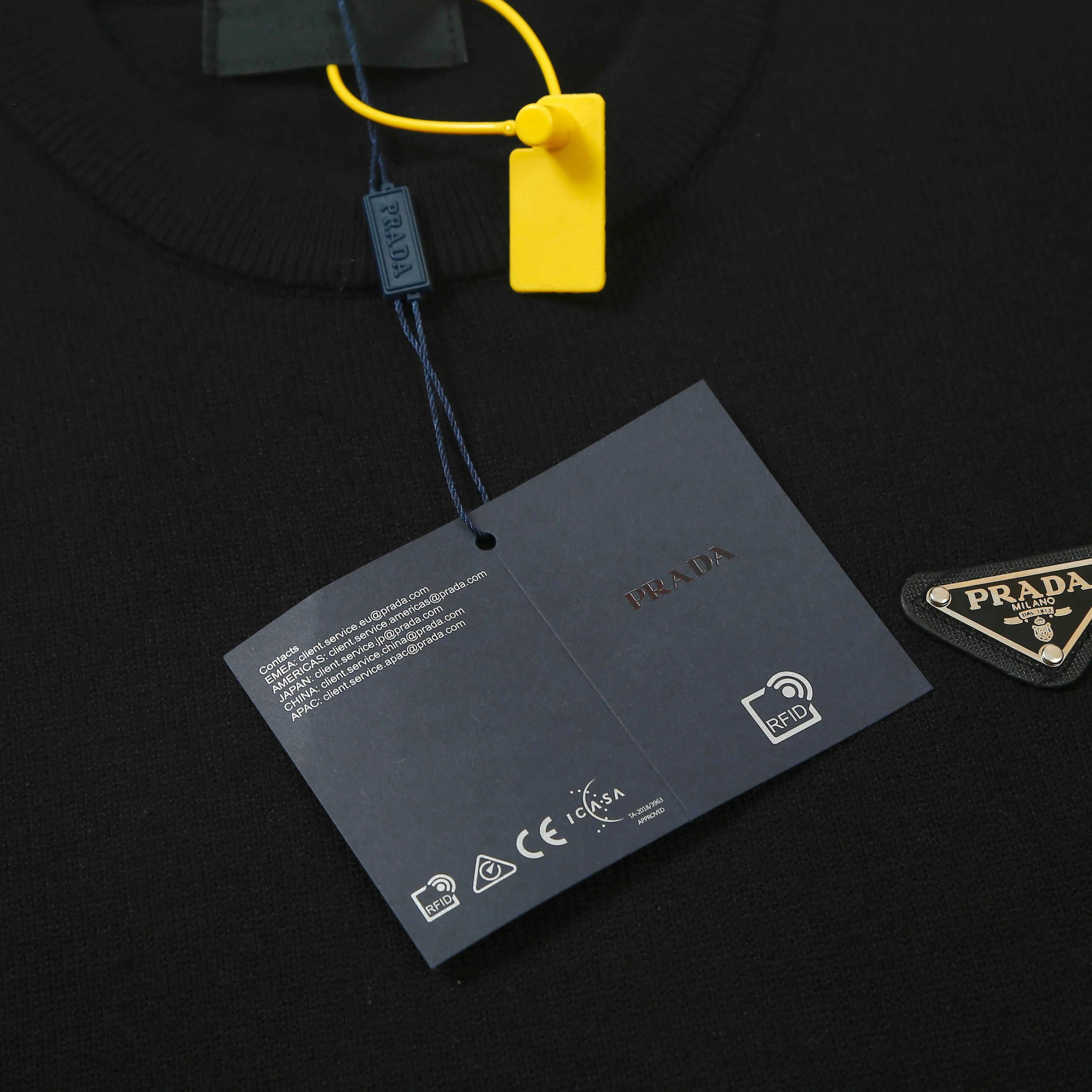 Badge Knitted Cashmere Sweater