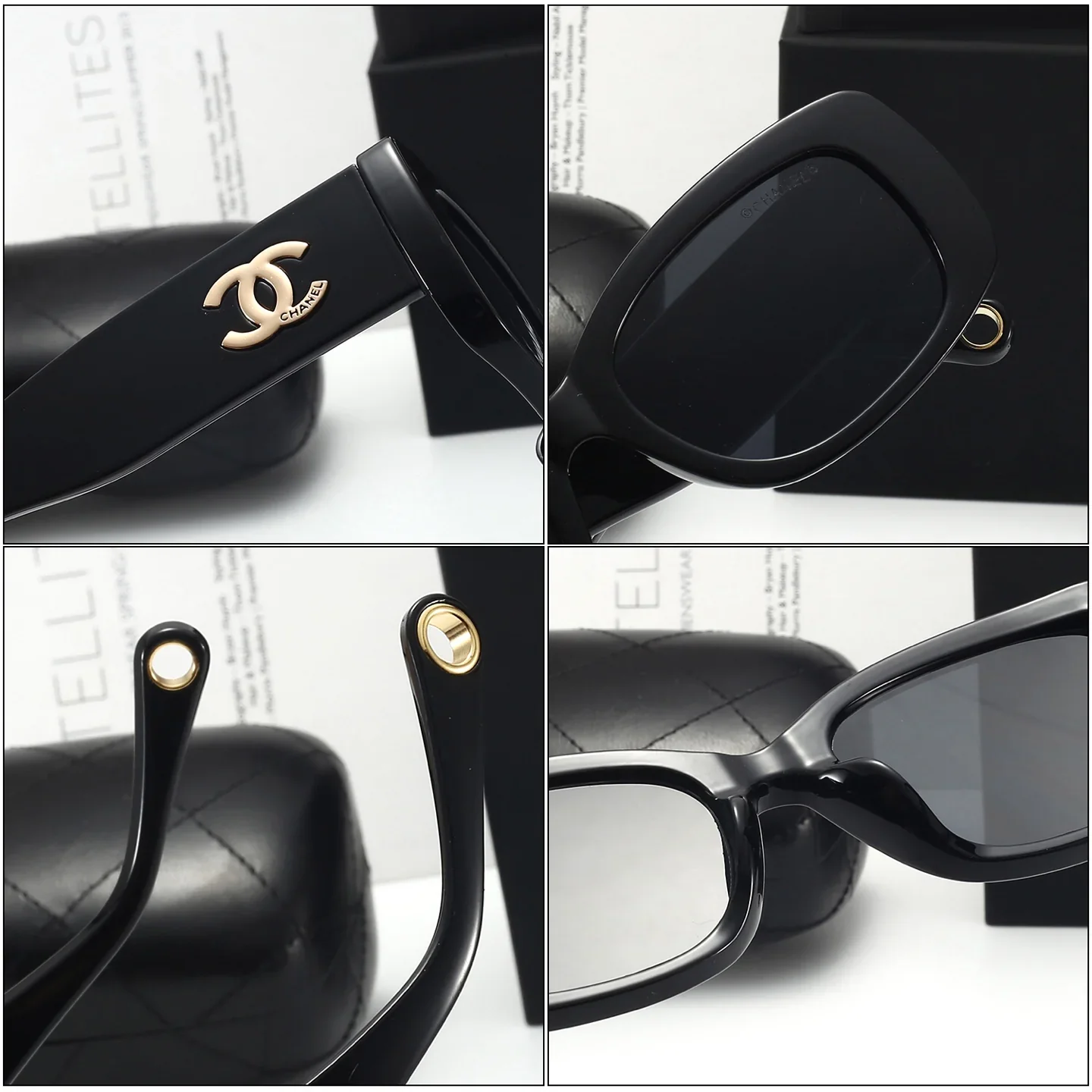 4 colors new women's UV protection sunglasses  6380