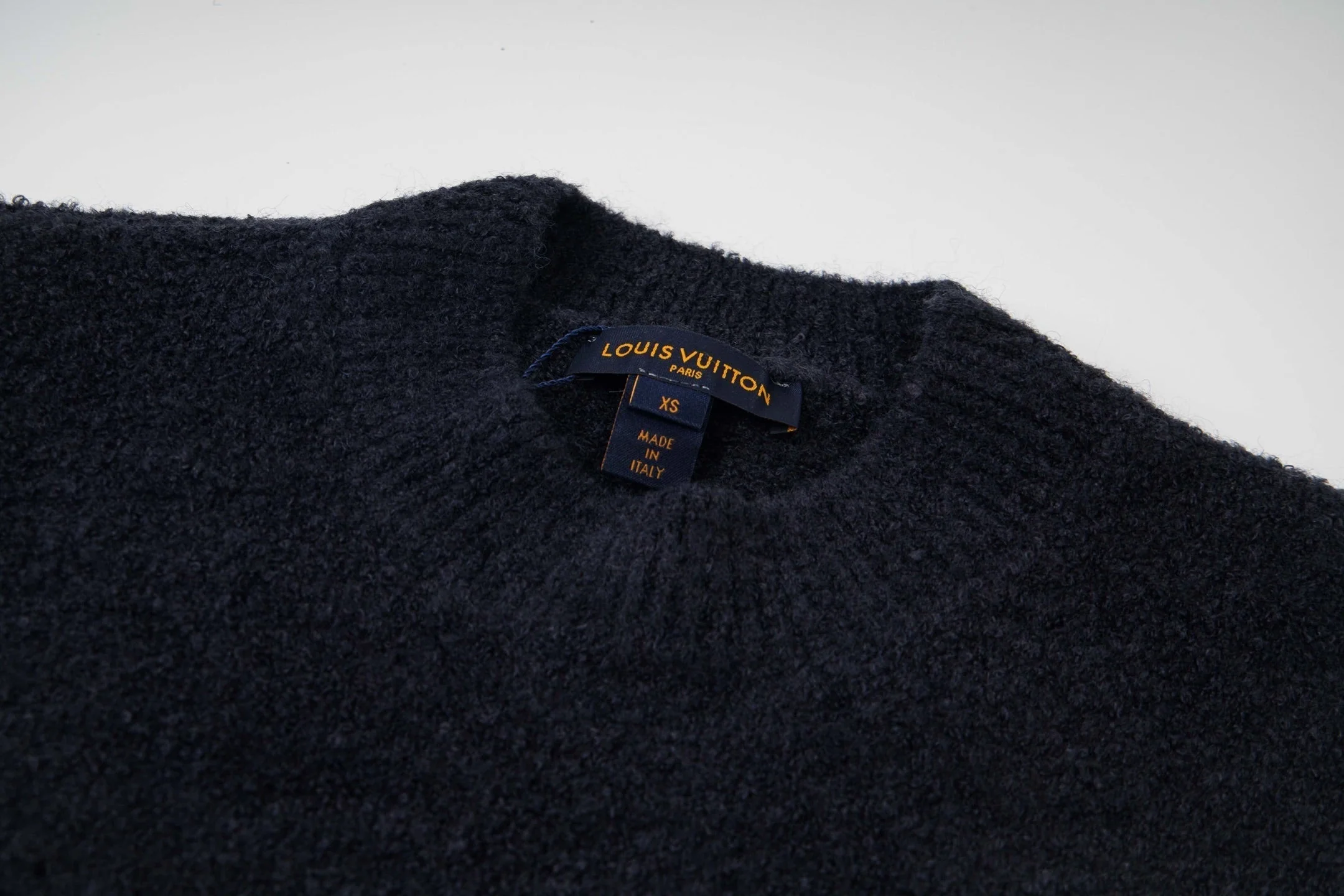 Knitted cashmere sweatshirt