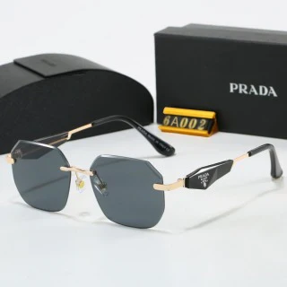 Hot sale metal frameless prism sunglasses 6A002