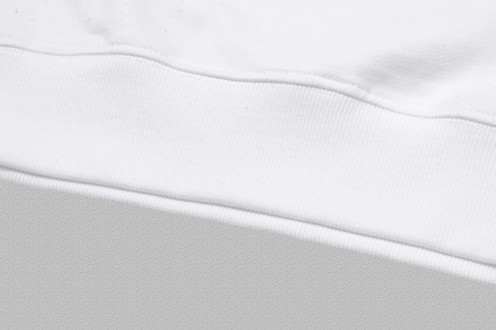 Solid color crew neck sweatshirt