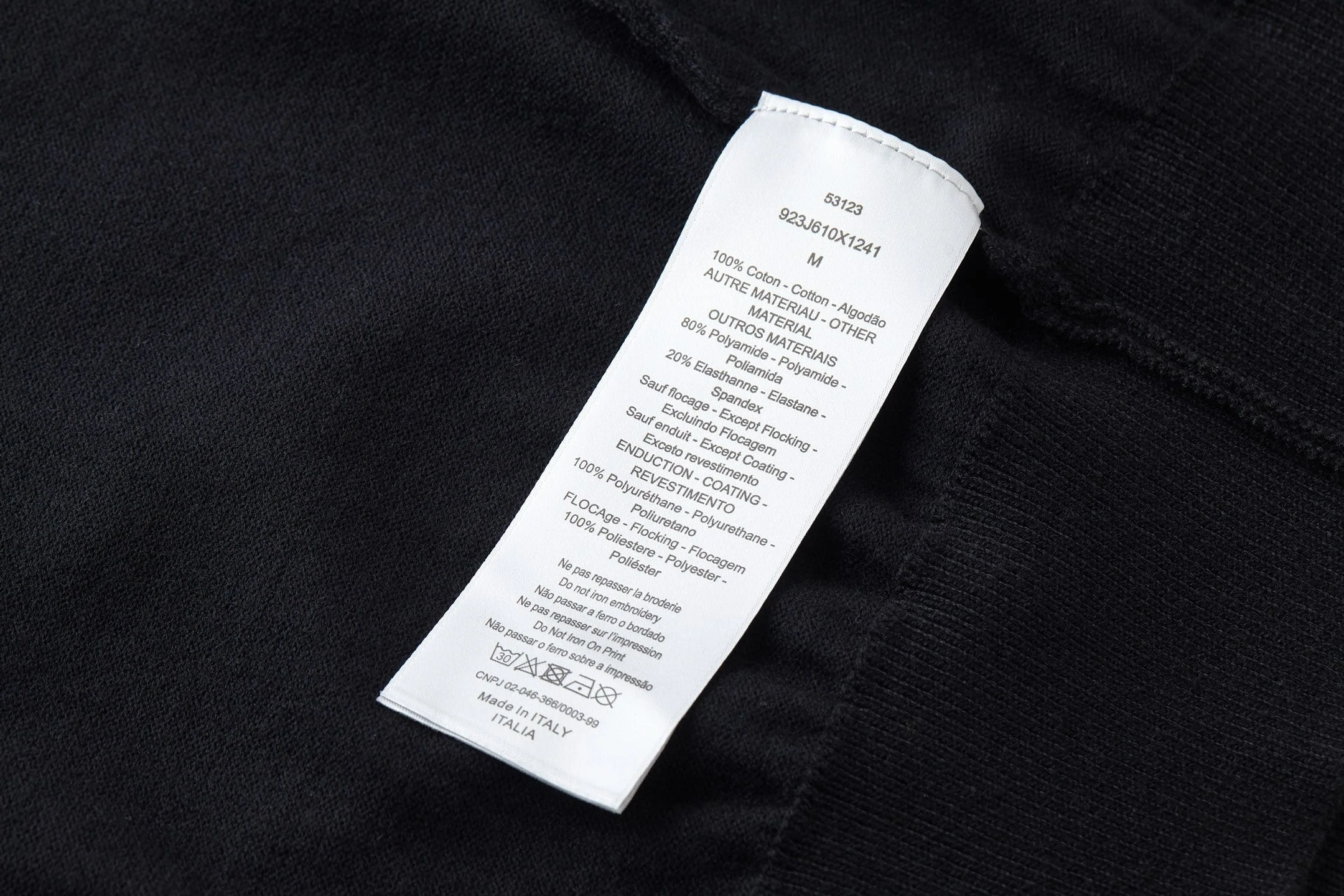 jacquard knit sweater