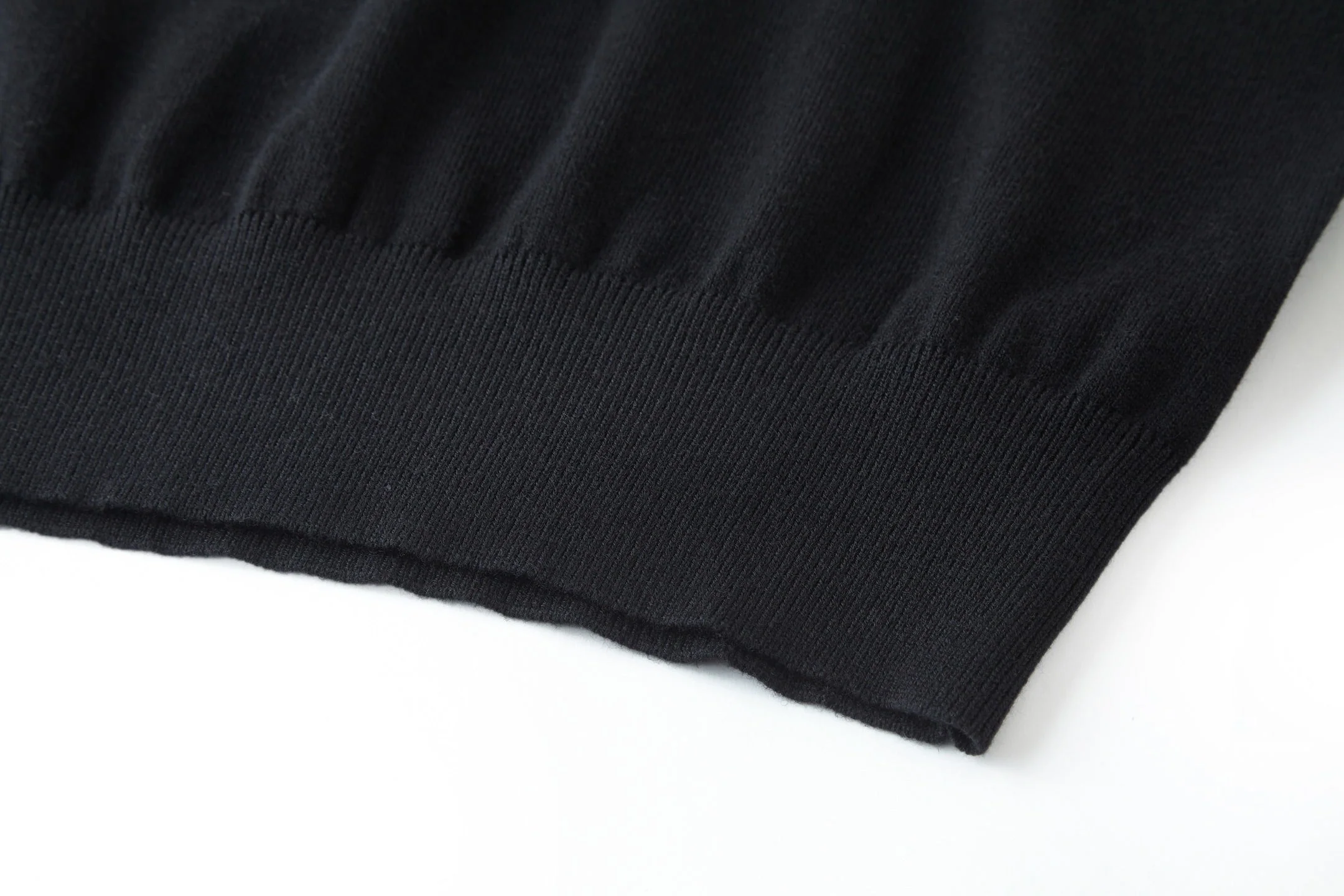 jacquard knit sweater