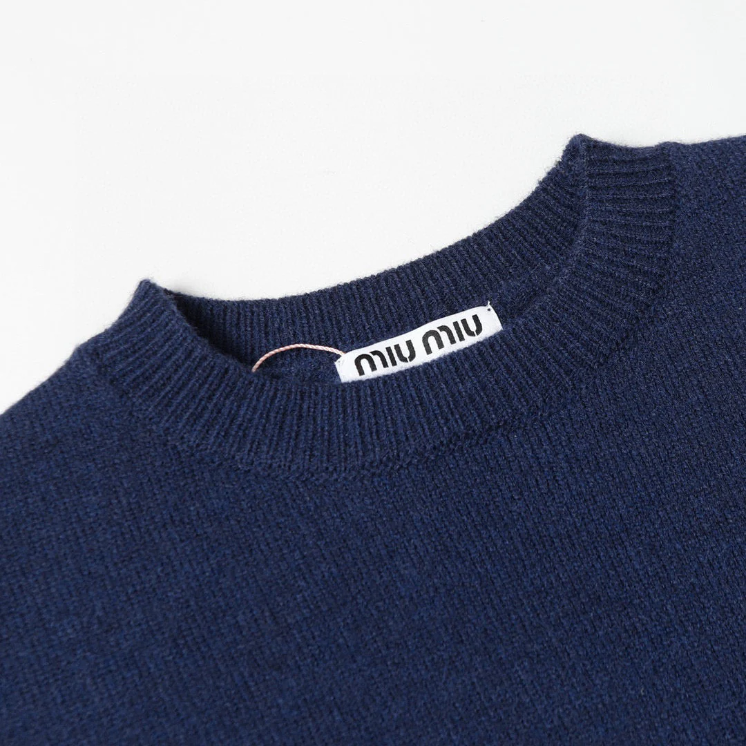 knitted embroidered sweater