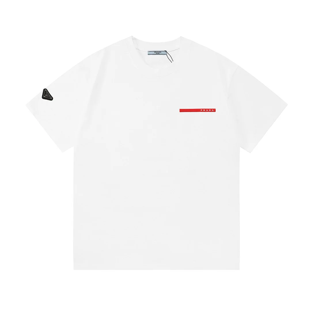 Crew neck cotton T-shirt