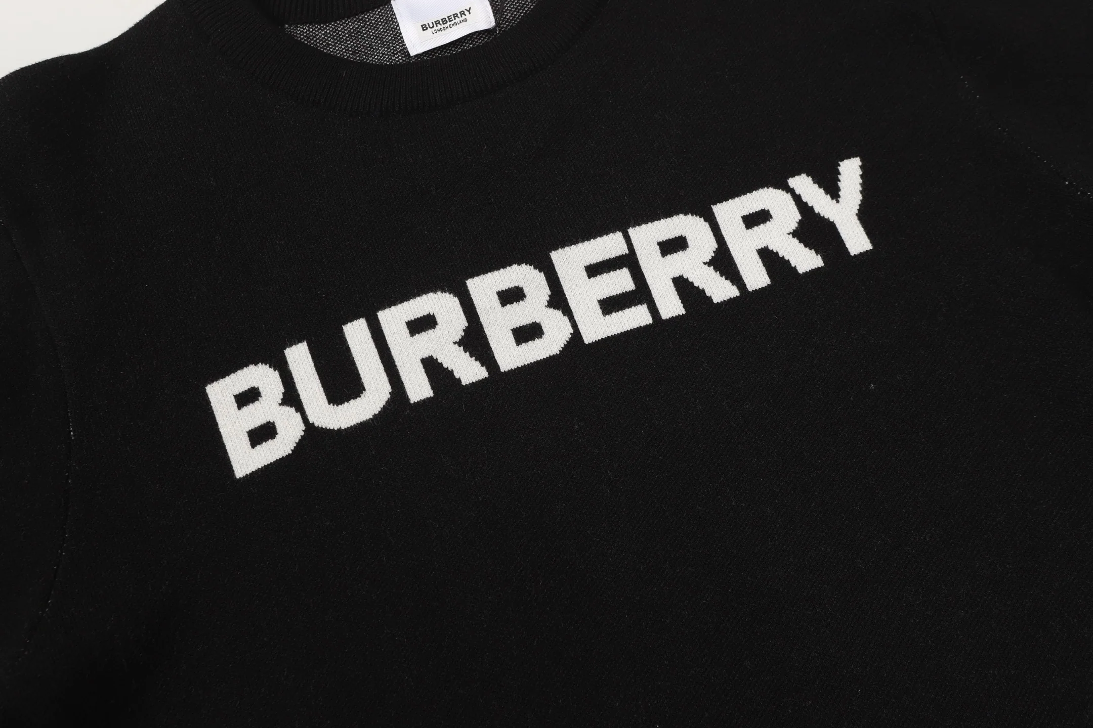 Jacquard-knit cashmere sweater