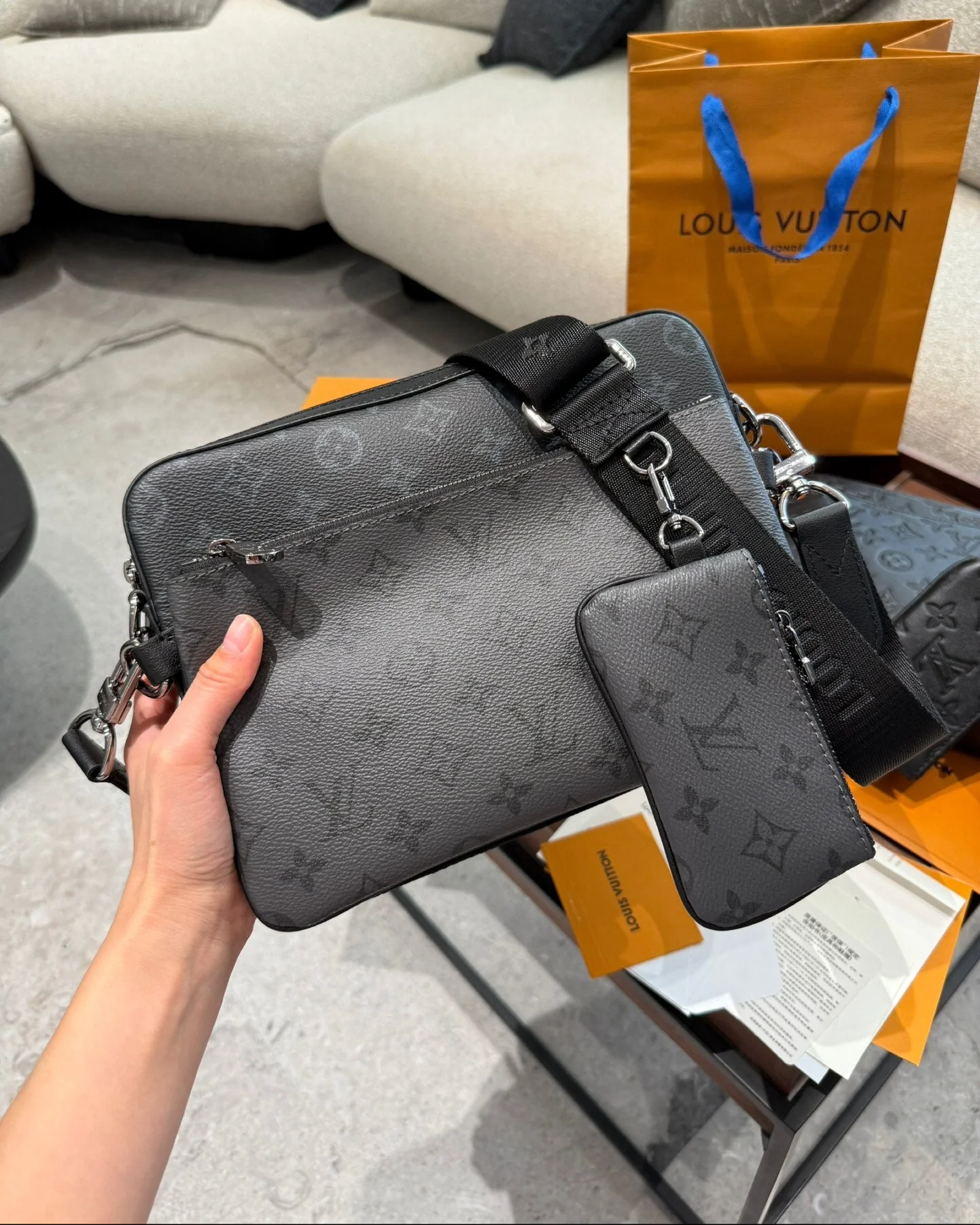 Men's 3-in-1 Messenger Bag