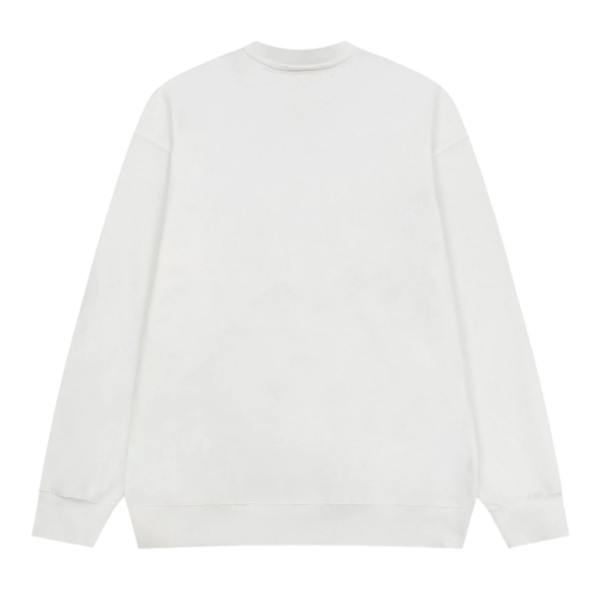 Simple round neck cotton sweatshirt
