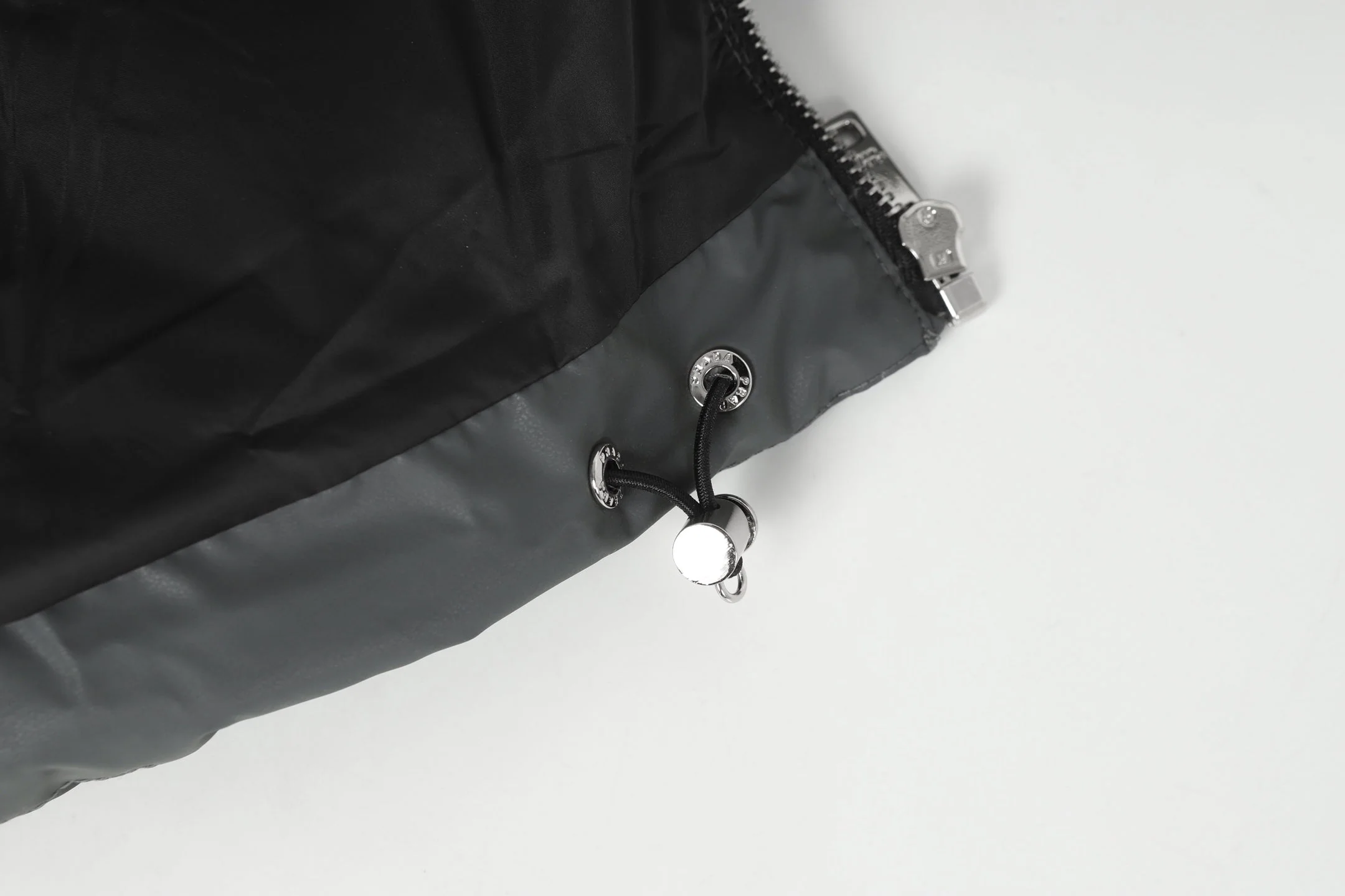 Stand Collar Grey Down Jacket