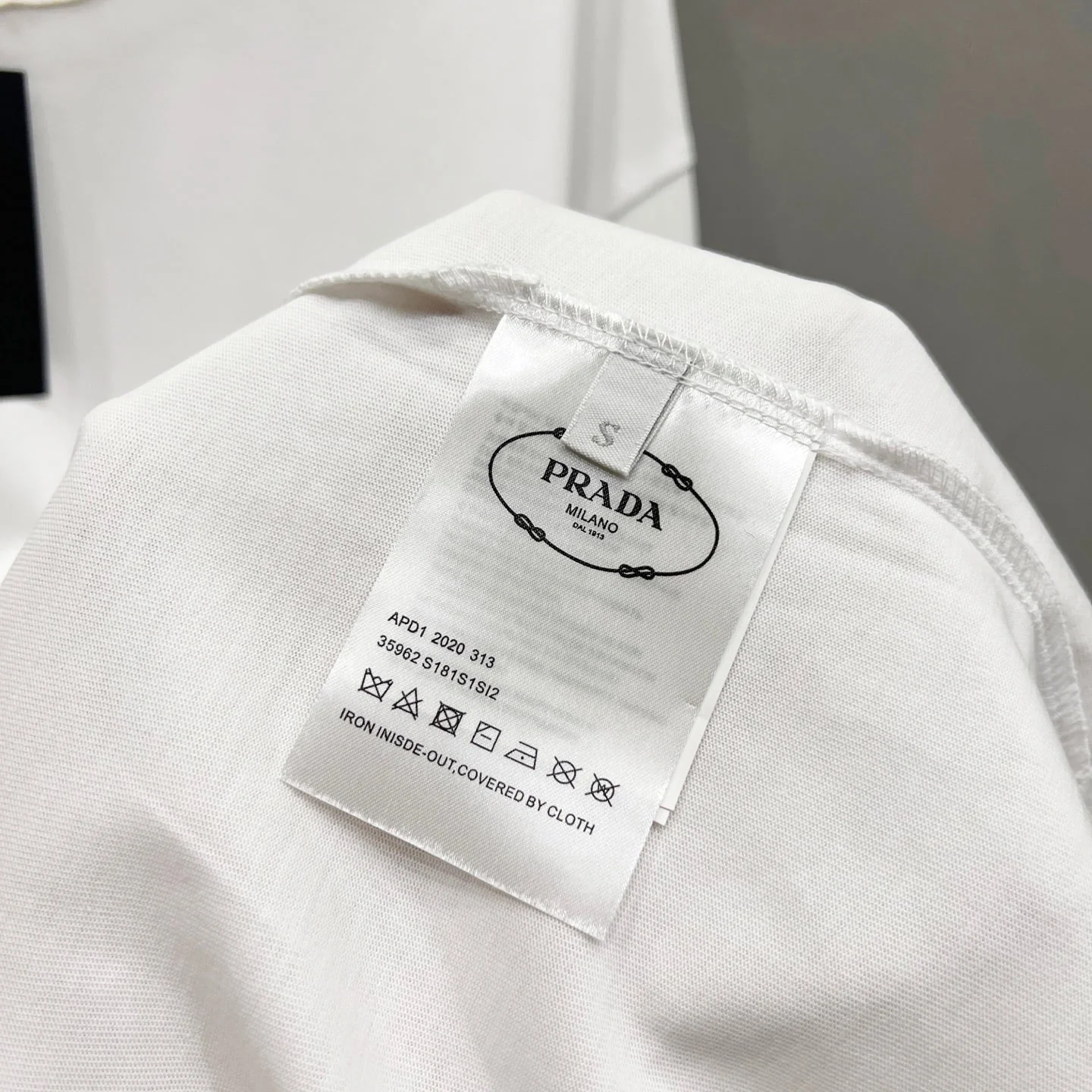 Patch Embroidered Cotton T-Shirt