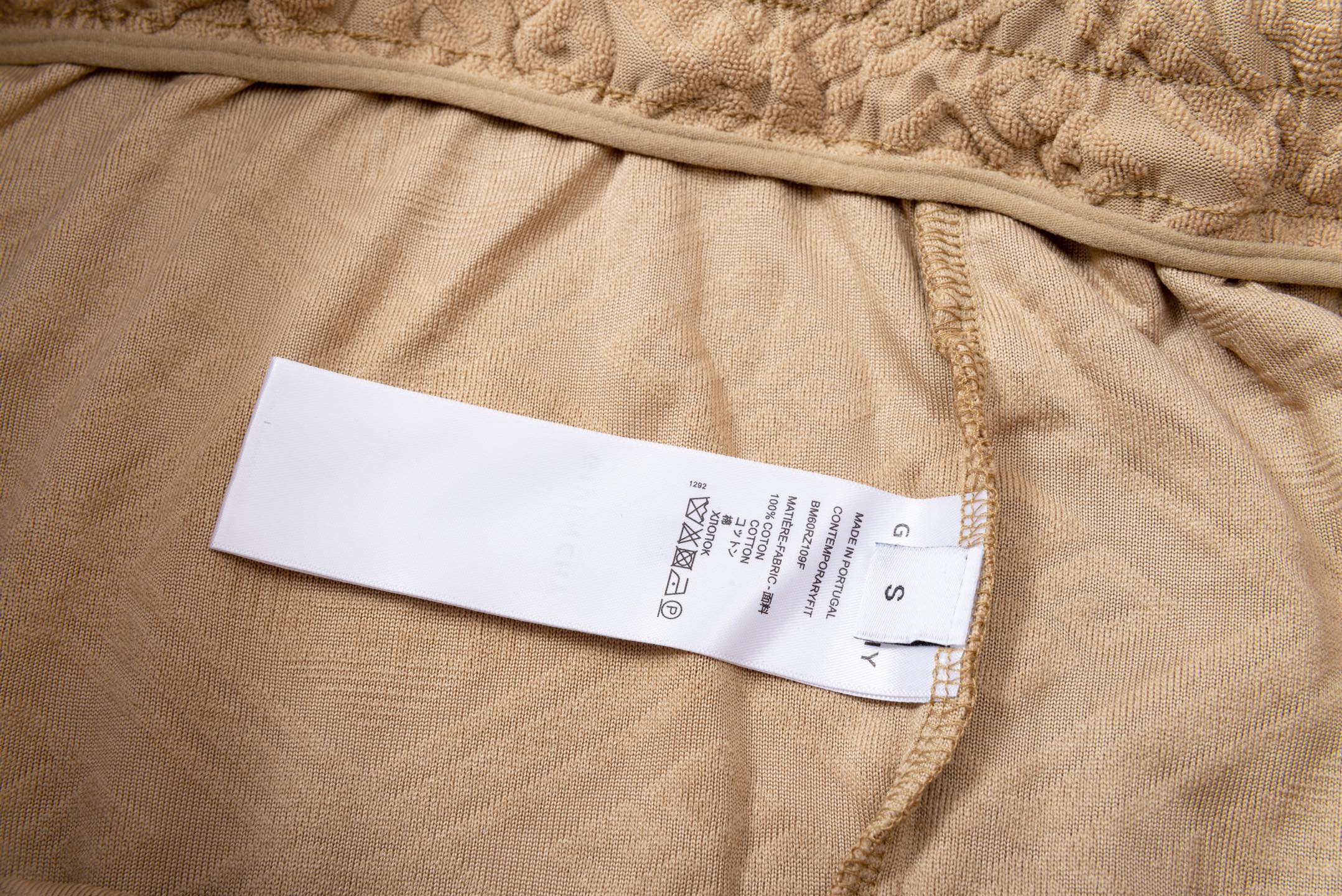 jacquard knit shorts