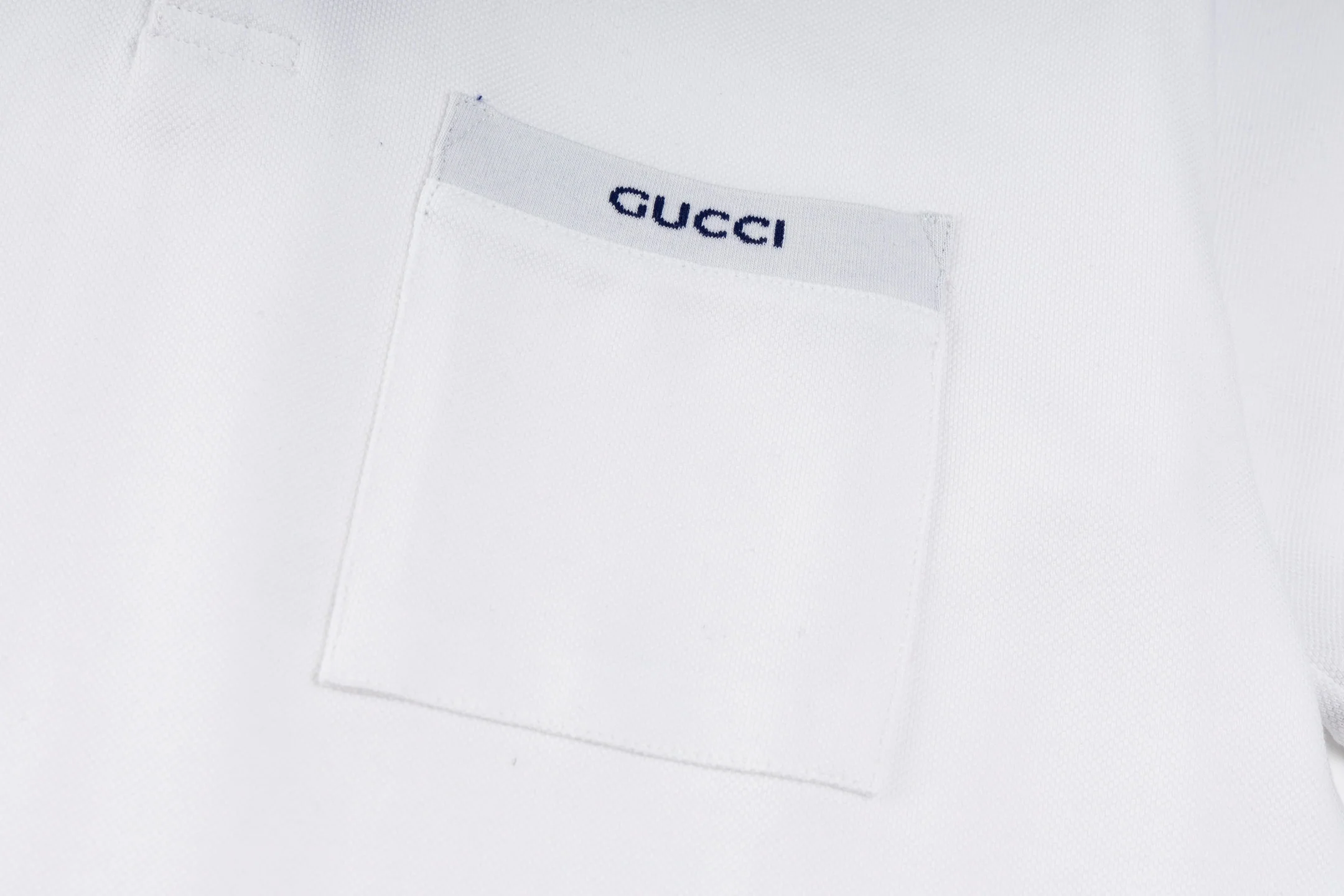 Lapel cotton polo shirt