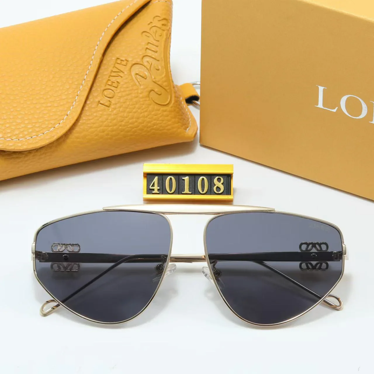 5 colors of  fashionable and popular women's sunglasses 40108
