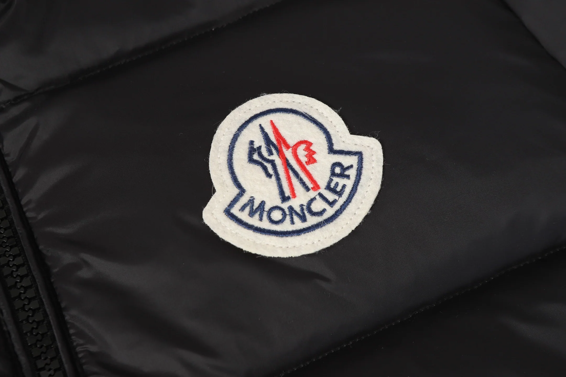 zipper stand collar down jacket