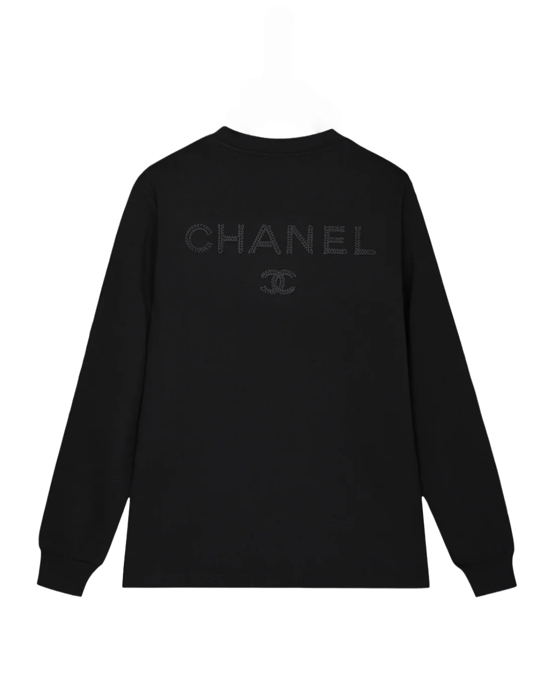 Embroidered cotton sweatshirt