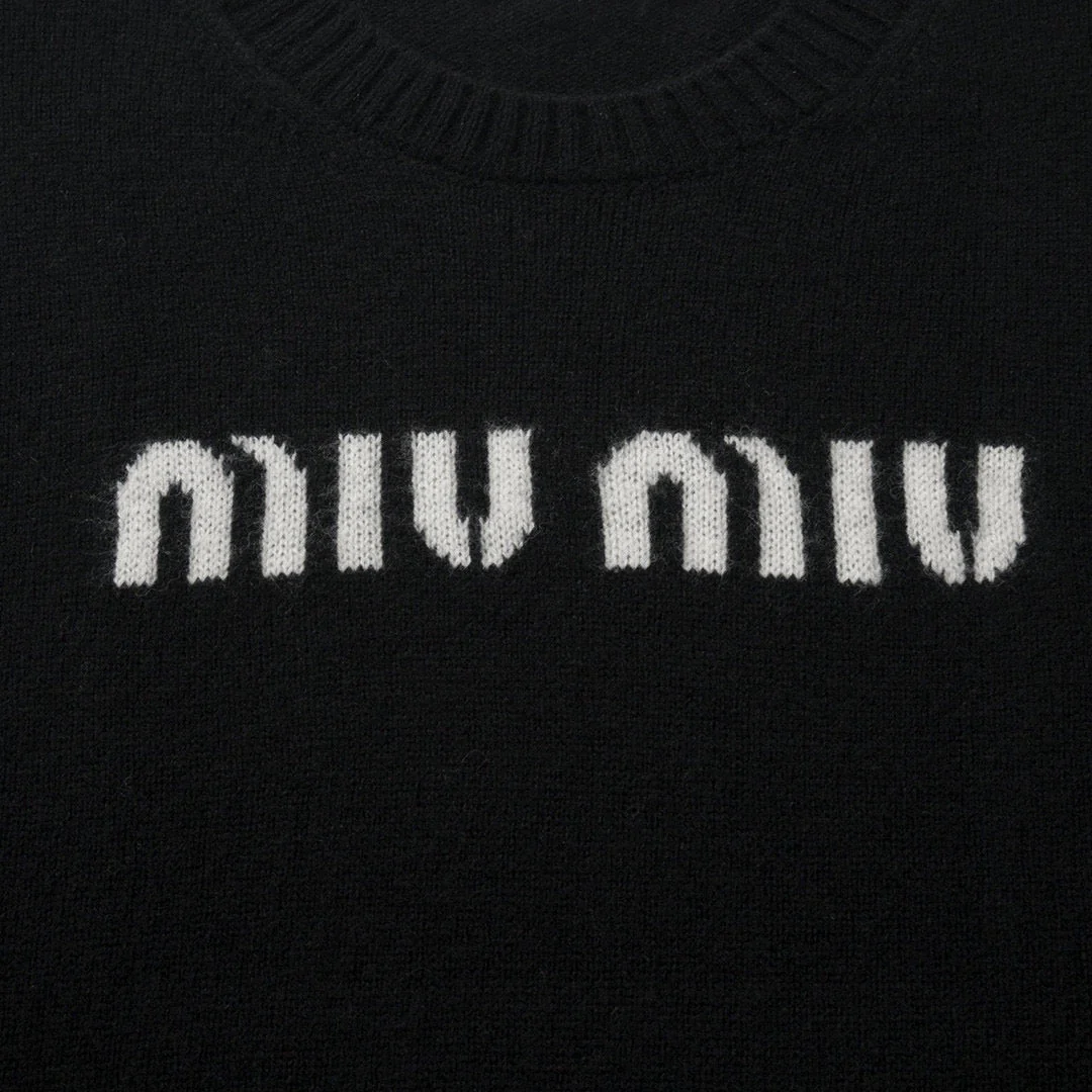 knitted jacquard sweatshirt