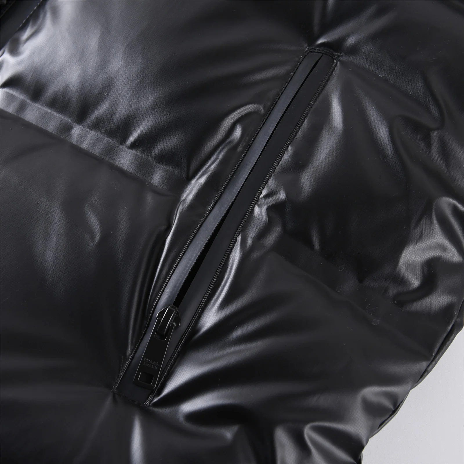 Stylish down hooded jacket