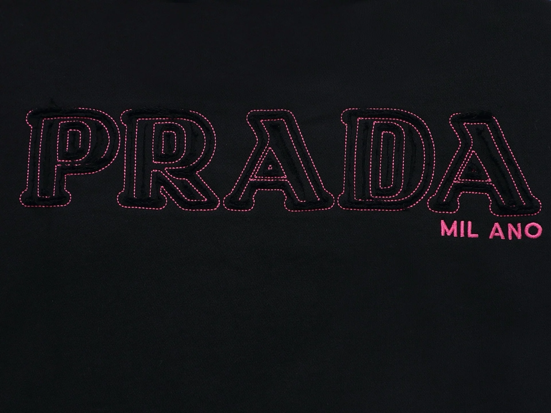 embroidery cotton sweatshirt