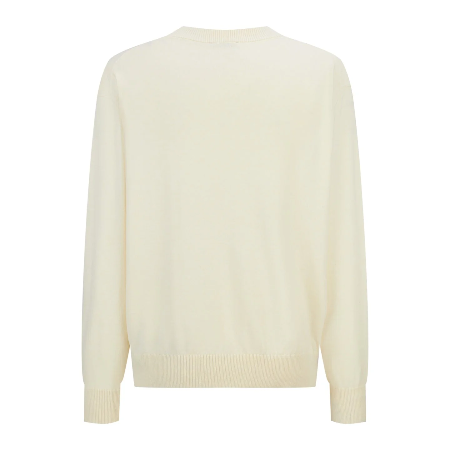 jacquard knit sweater