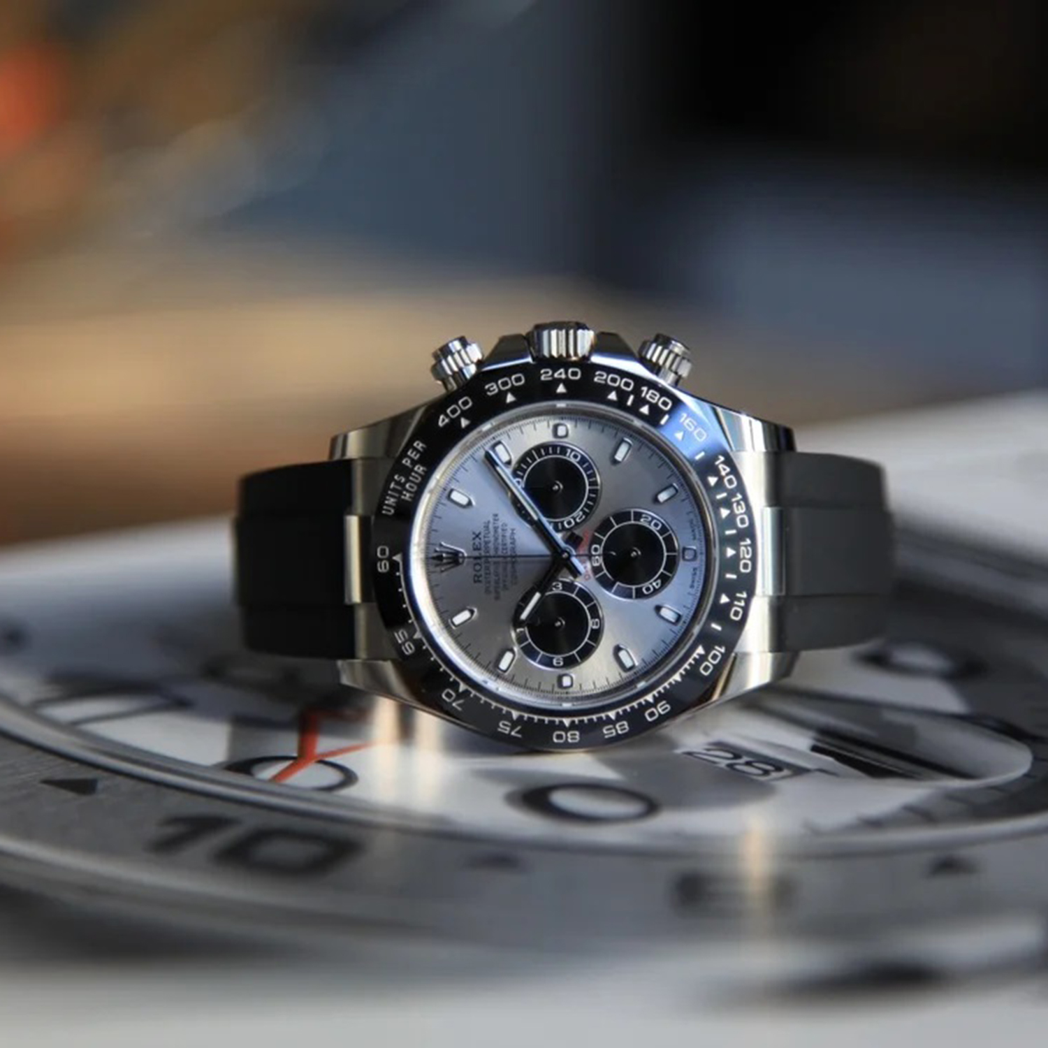 Daytona Silver Oysterflex 40mm