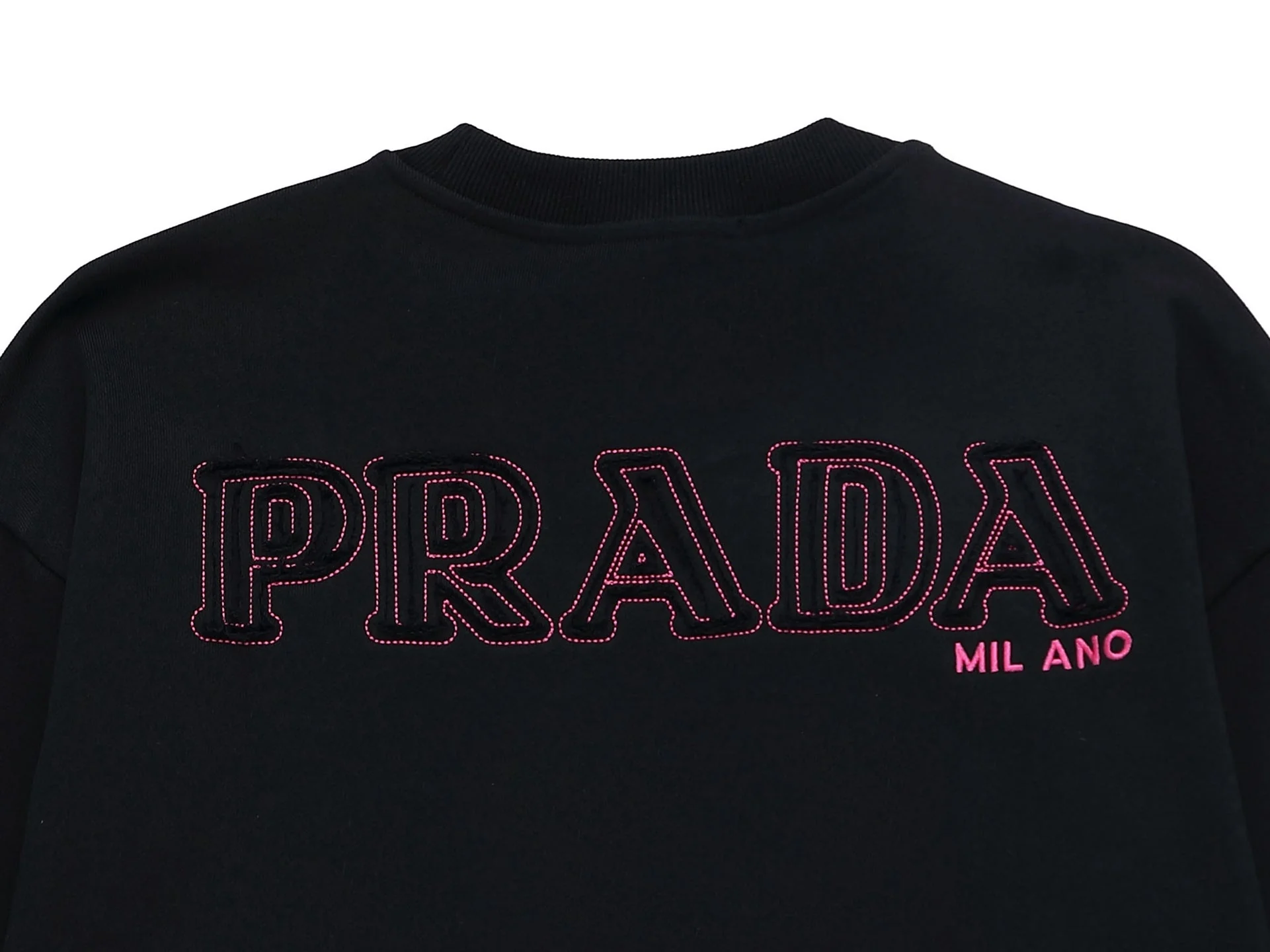 embroidery cotton sweatshirt