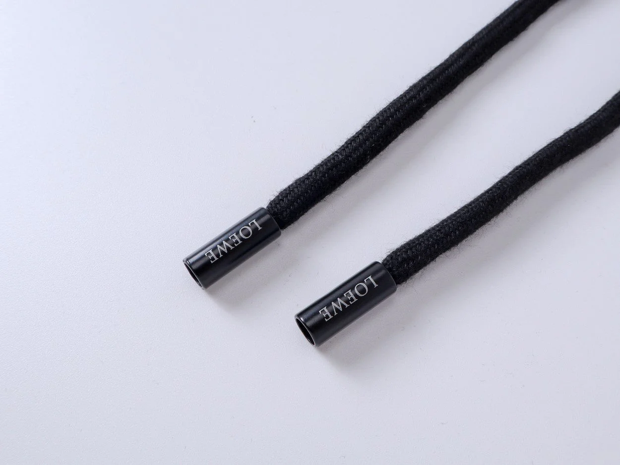 Embroidery drawstring casual trousers