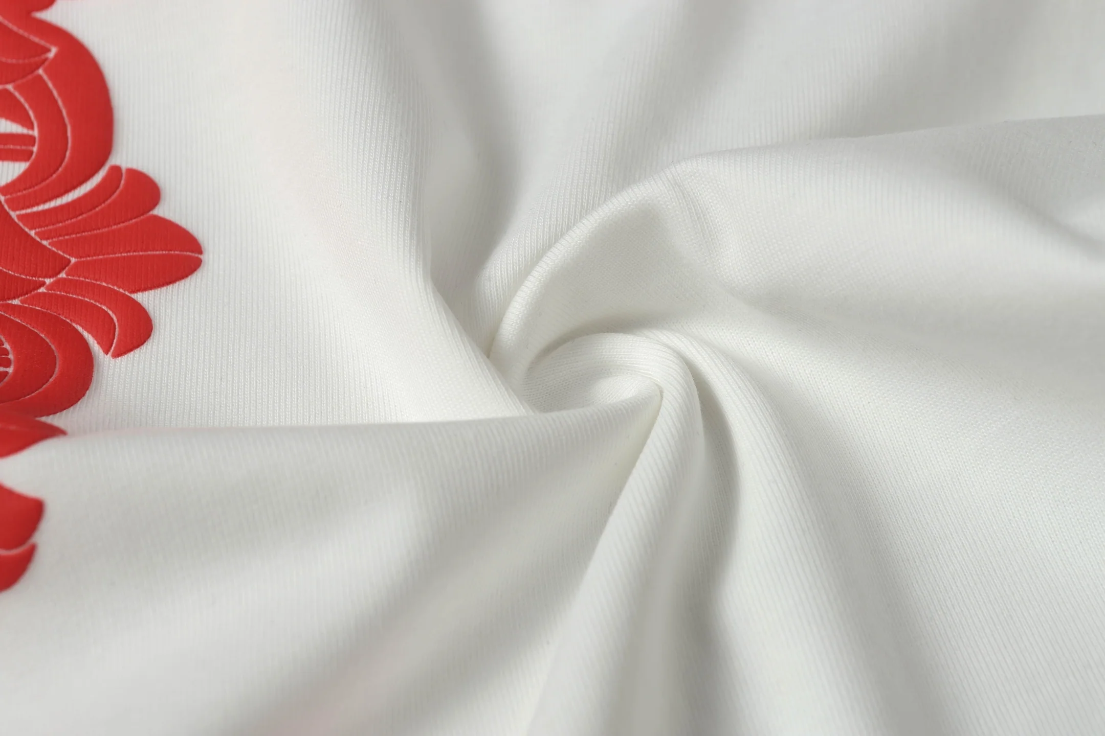 Bubble crew neck printed T-shirt