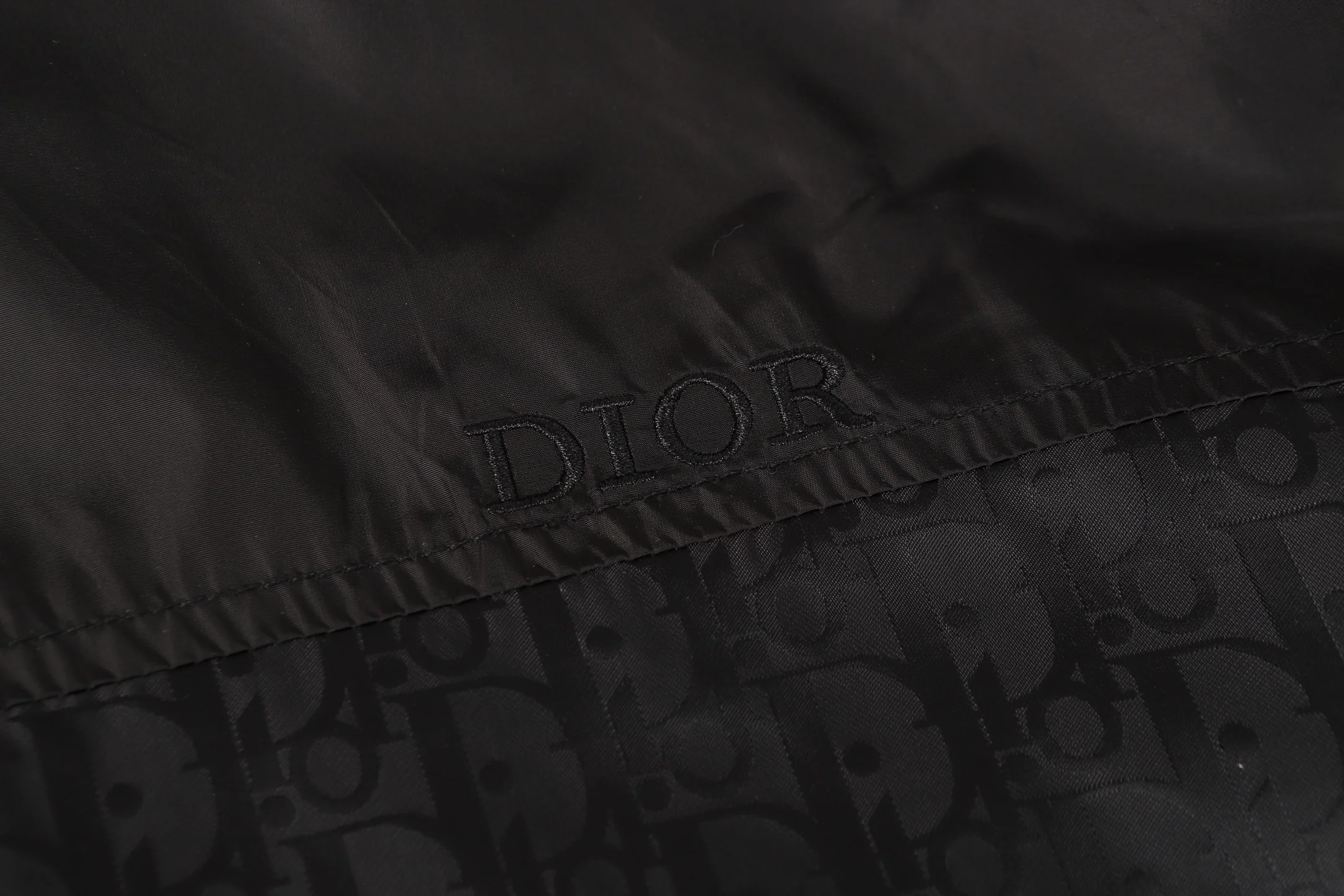 printed paneled hooded jacket