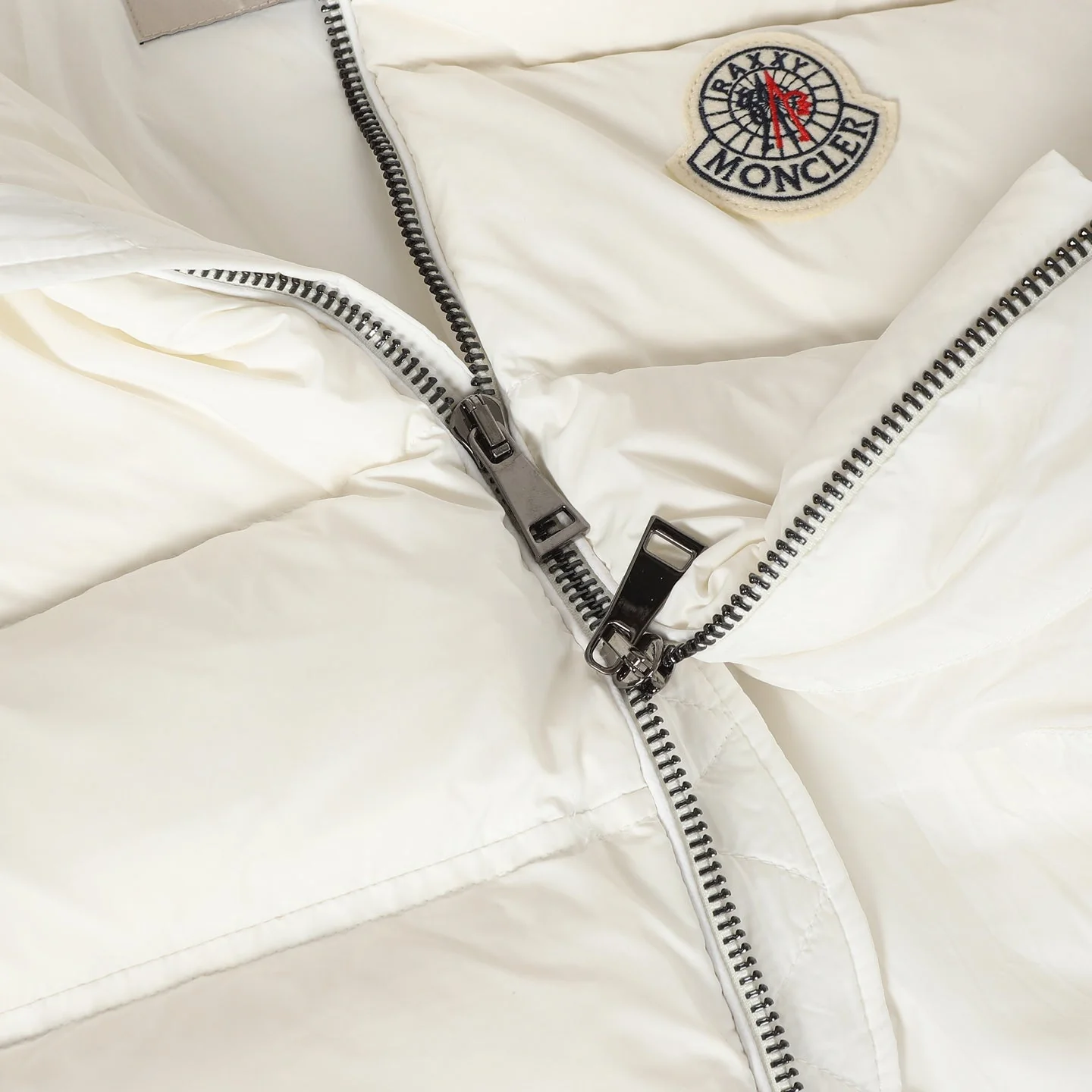 3D Quilted Zip-Up Down Jacket