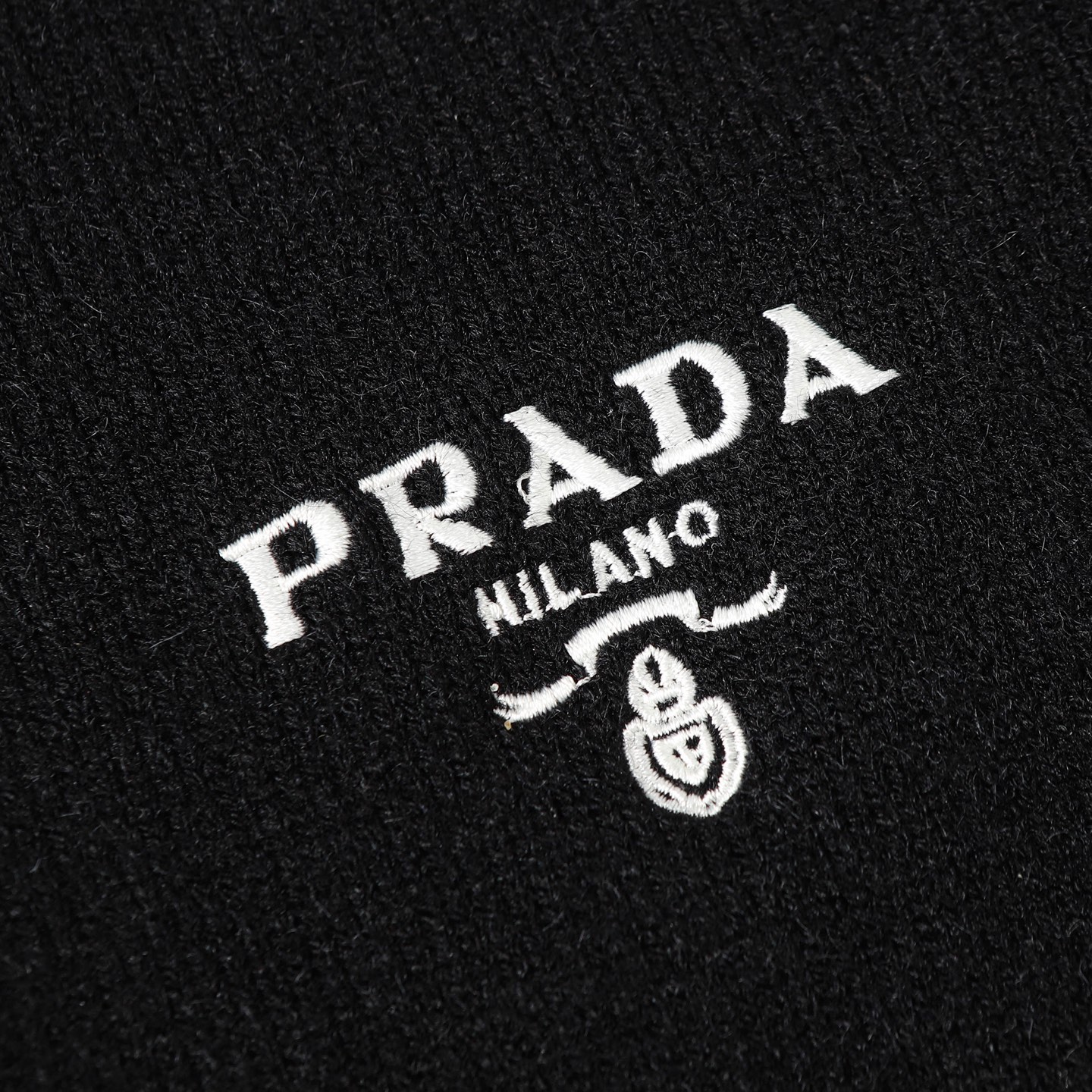 Embroidered letter zip-up sweater cardigan