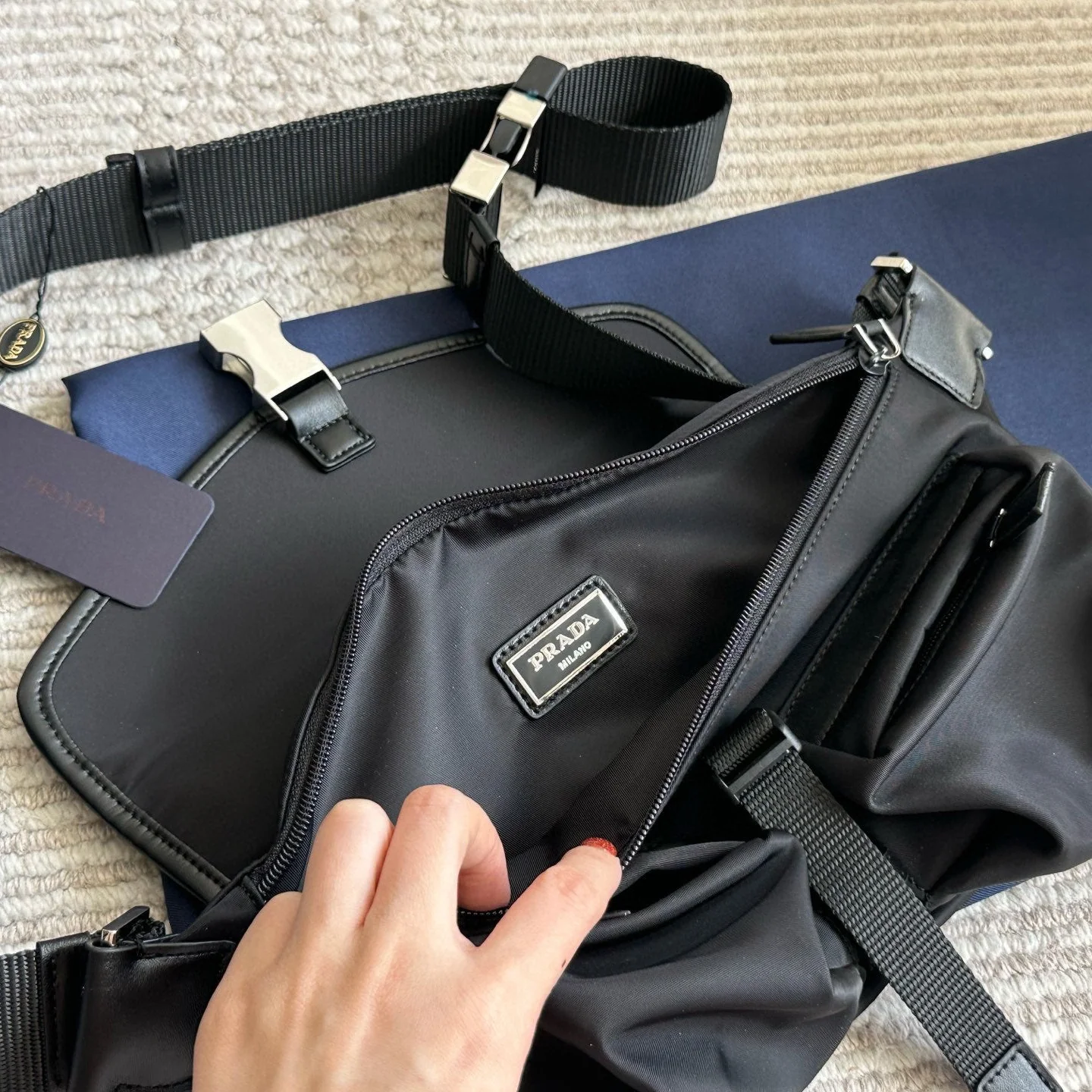 Stylish Nylon Waist Bag