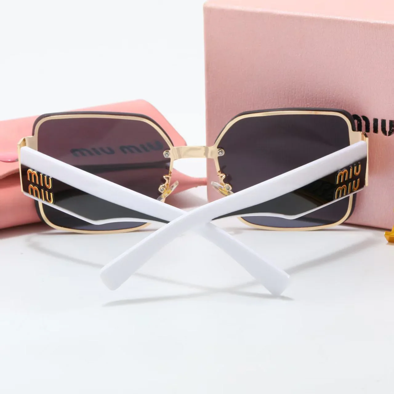 6 Color Square Frame Women's Sunglasses  9205