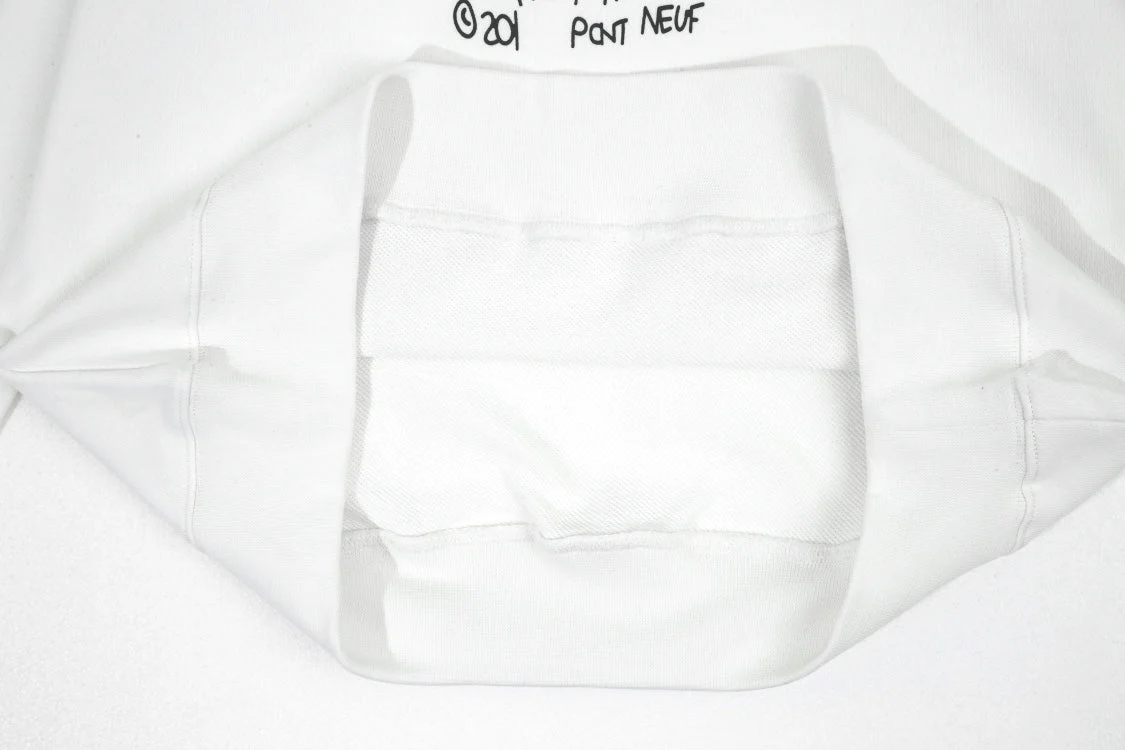 Knitted printed sweatshirt