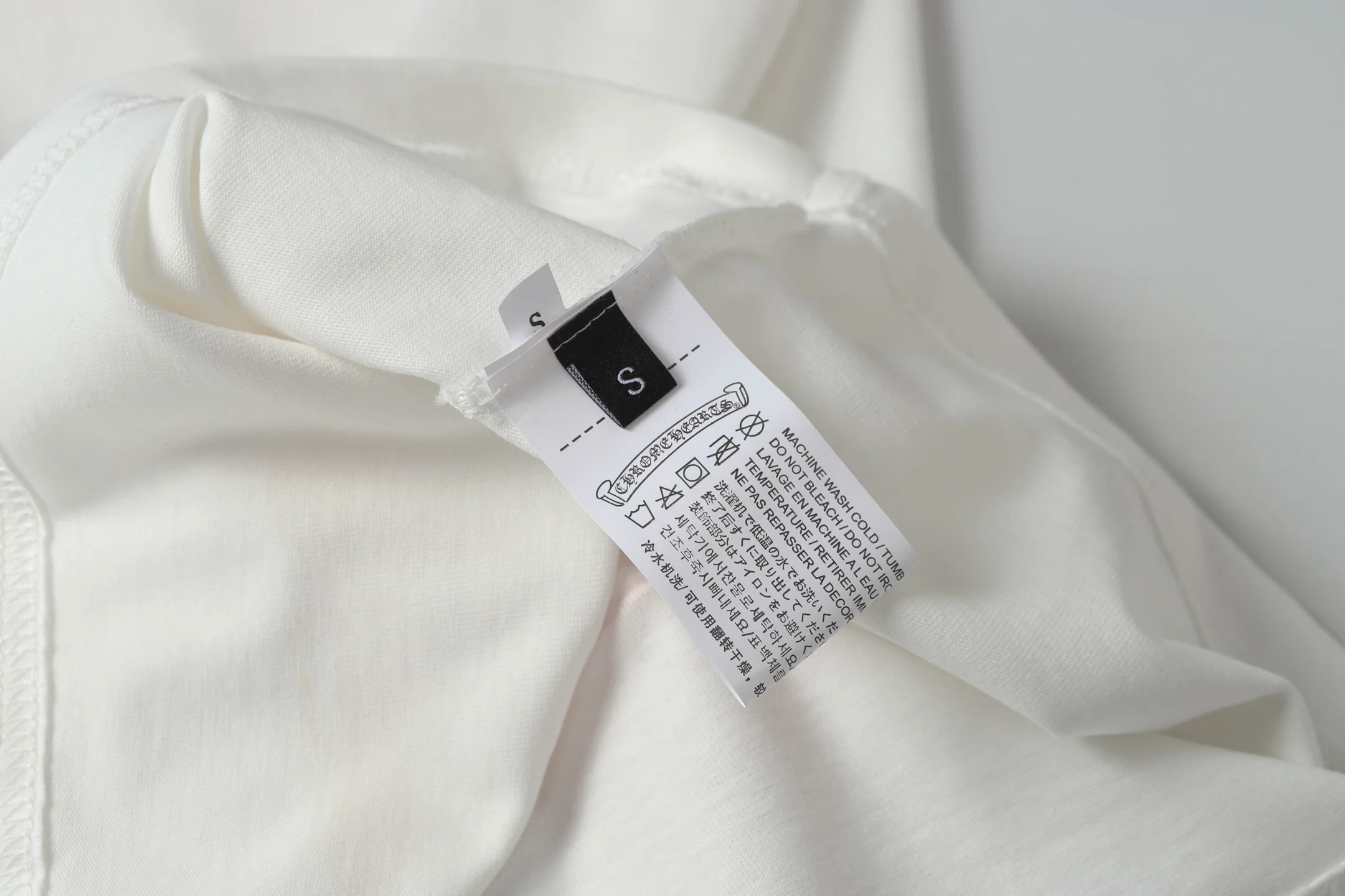 Bubble crew neck printed T-shirt