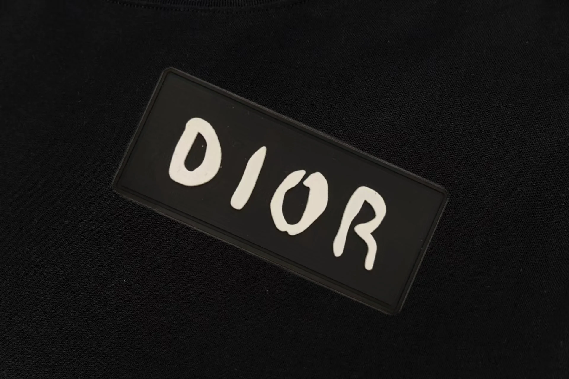 Fashion patch cotton T-shirt