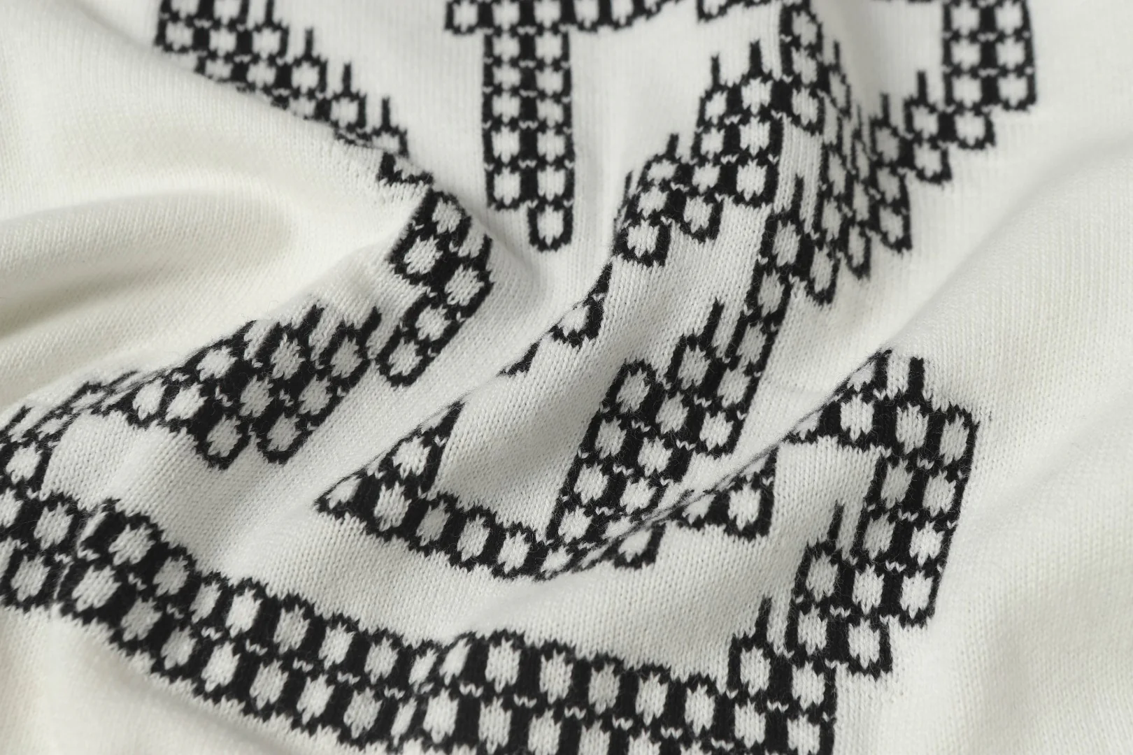 knitted cotton T-shirt