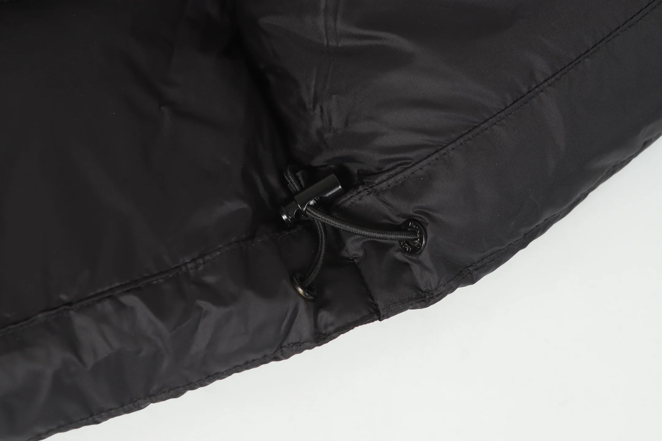 zipper stand collar down jacket