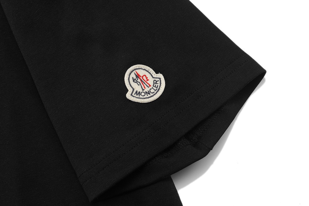 Embroidered logo cotton T-shirt