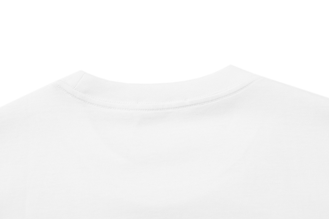 Embroidered logo cotton T-shirt