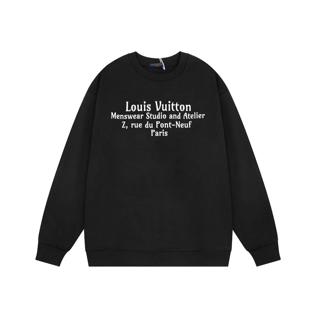 Classic Engraved Cotton Sweatshirt
