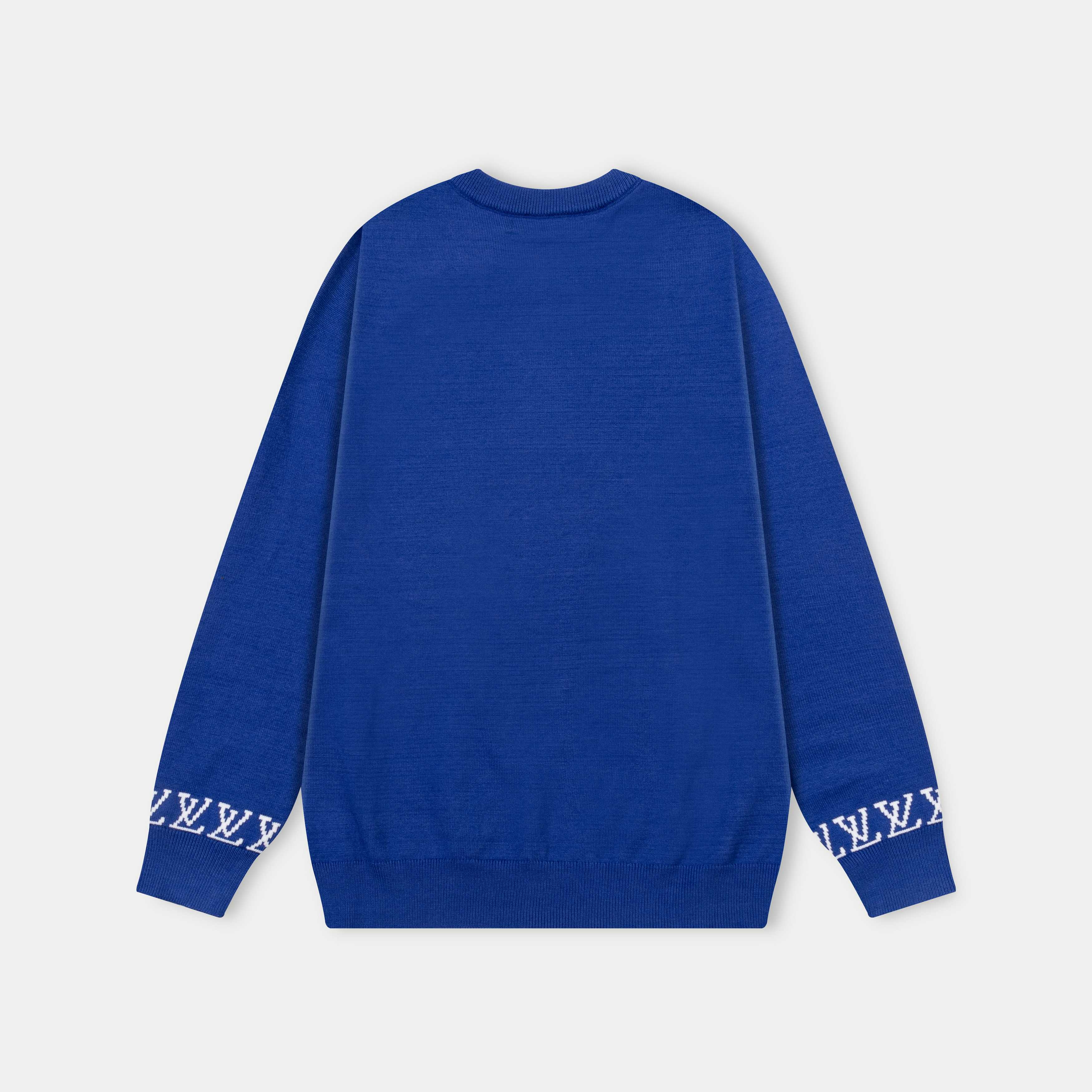 Knitted jacquard cashmere sweater